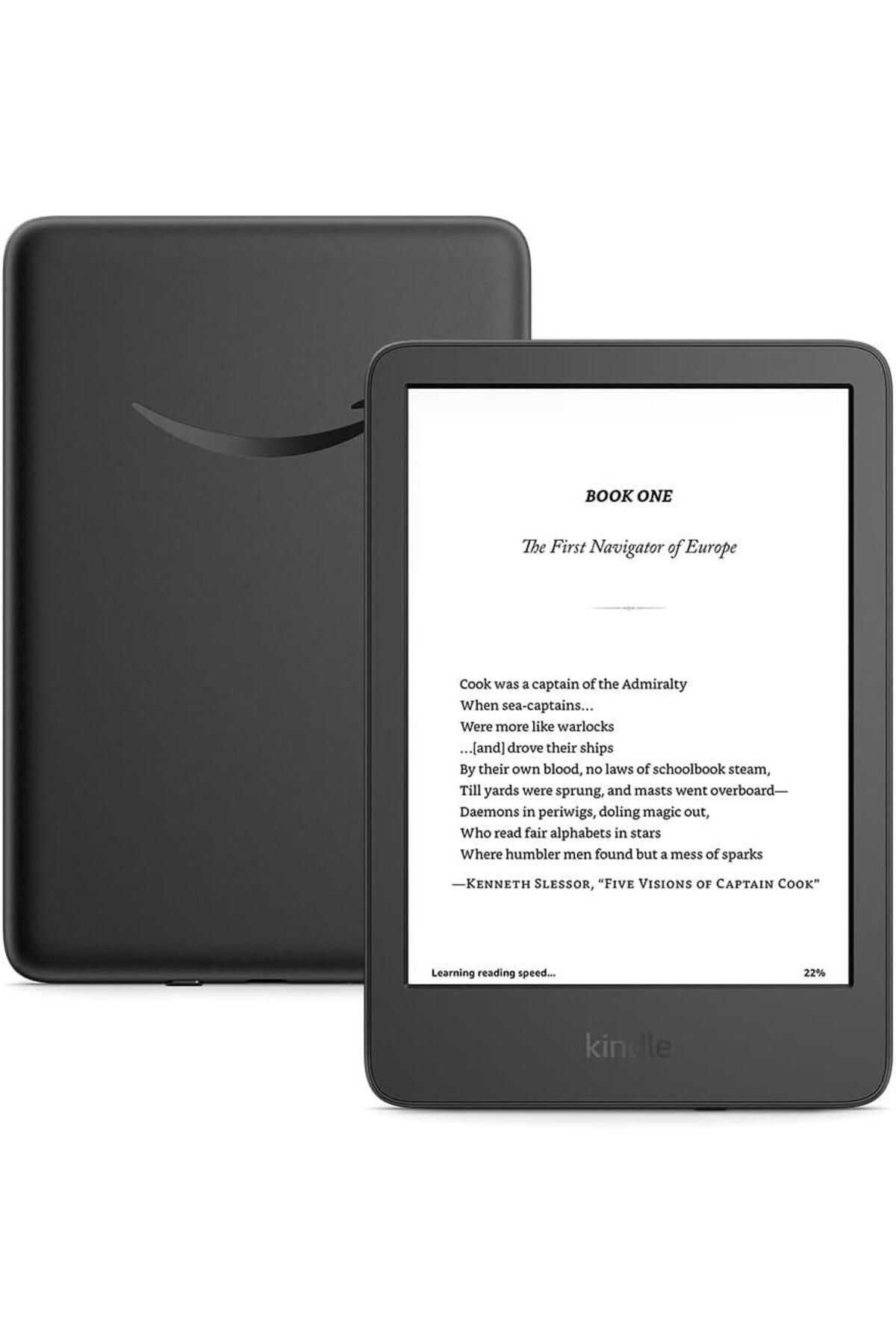 Amazon Kindle Touch 16GB (2024) 11. Nesil 6" Siyah / Reklamsız E Kitap Okuyucu
