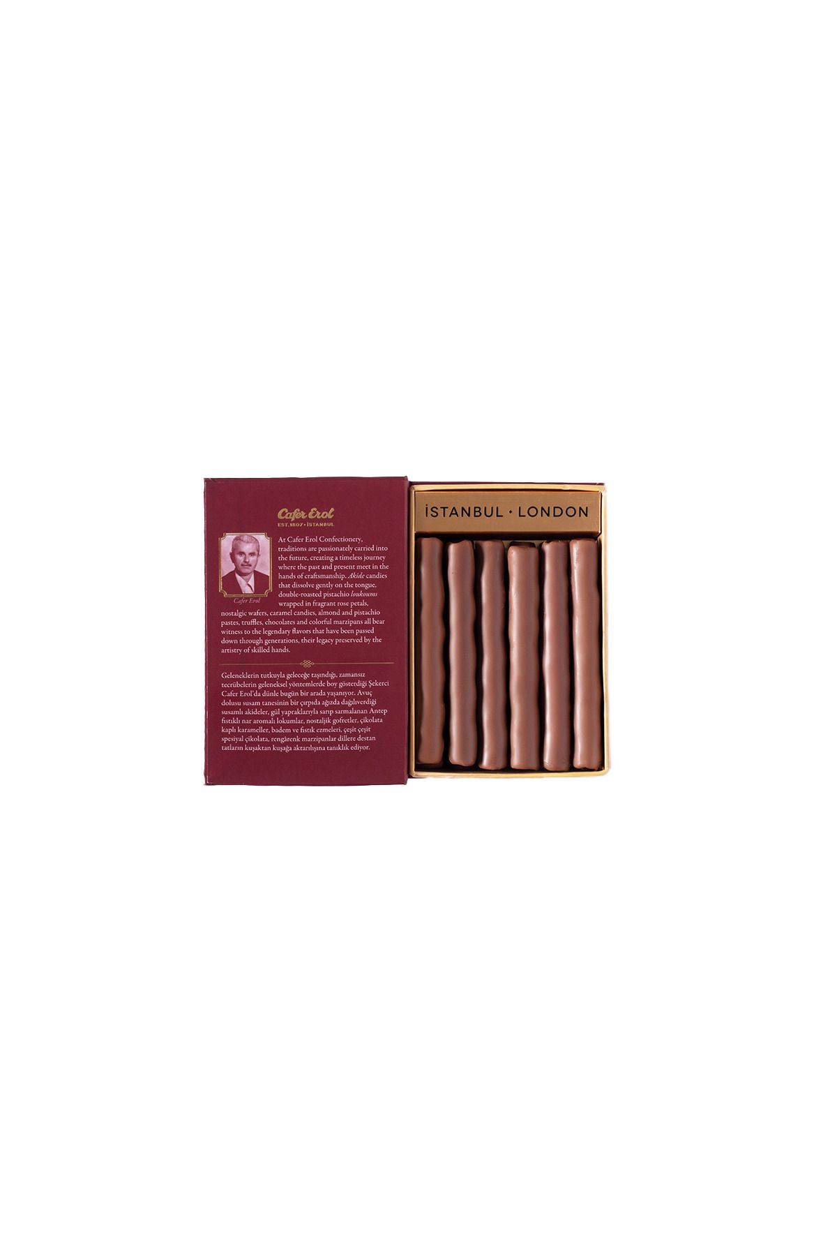 Şekerci Cafer Erol Krep Çikolata - Mini Kitap Boy 110 gr