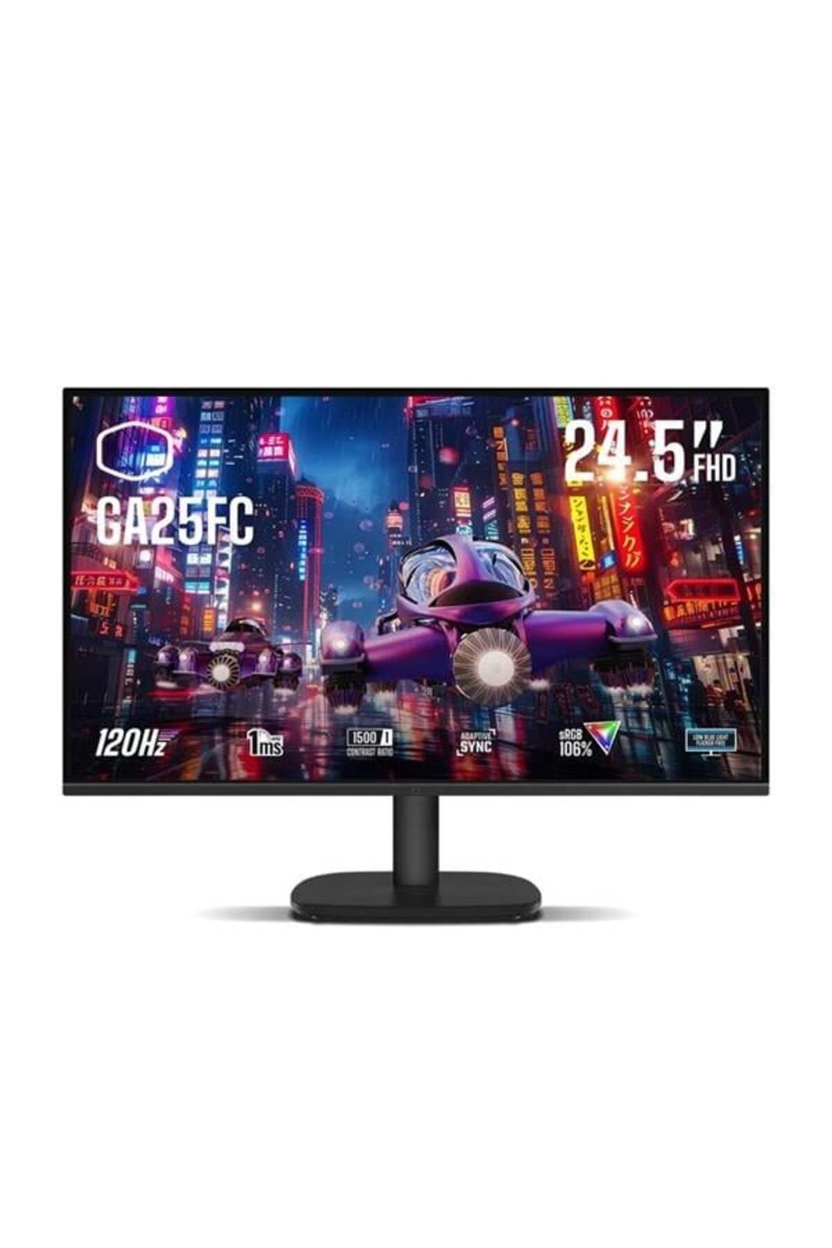 AREY TEKNOLOJİ COOLERMASTER 24.5" IPS GA25FC 1MS 120HZ HDMI GAMING MONİTÖR