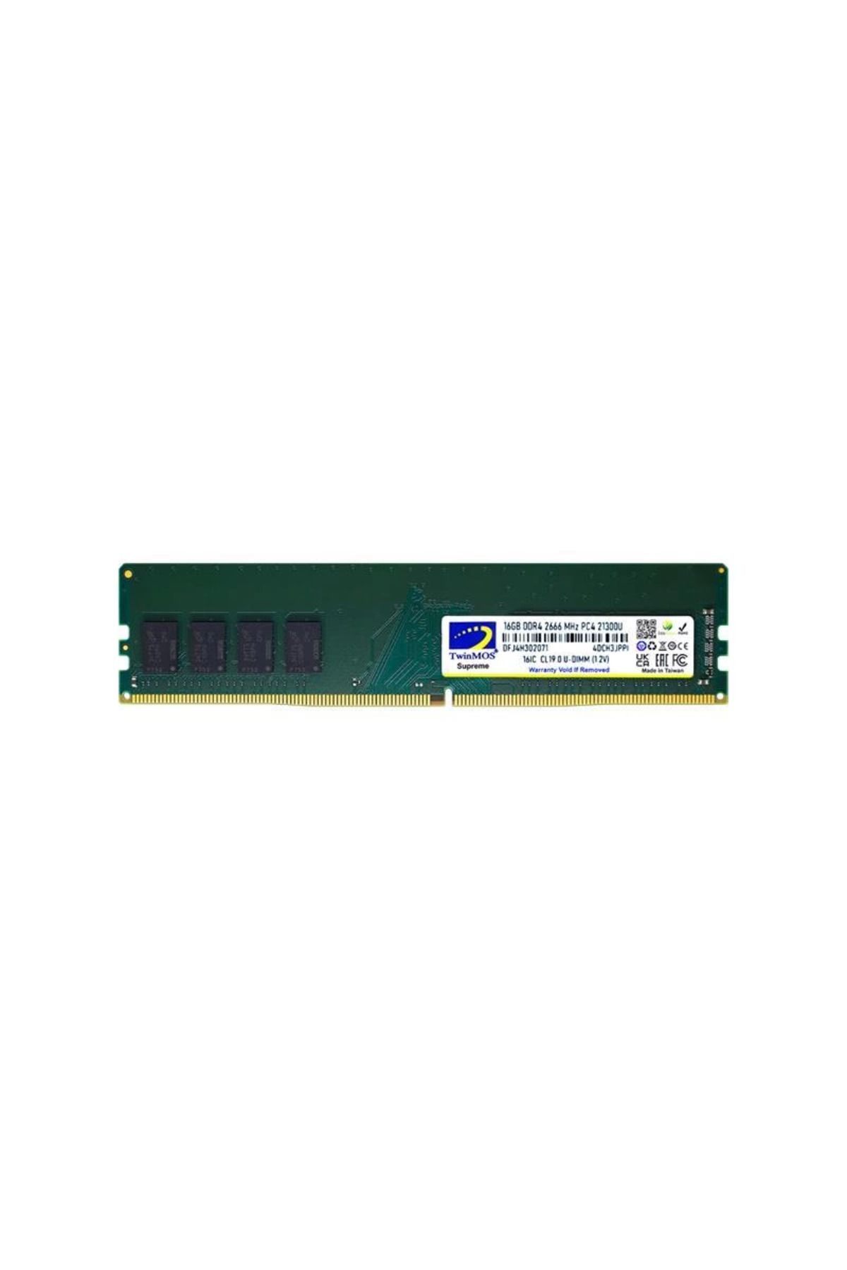 MELFSHOP 16 GB DDR4 2666MHZ TWINMOS DT MDD416GB2666DWO