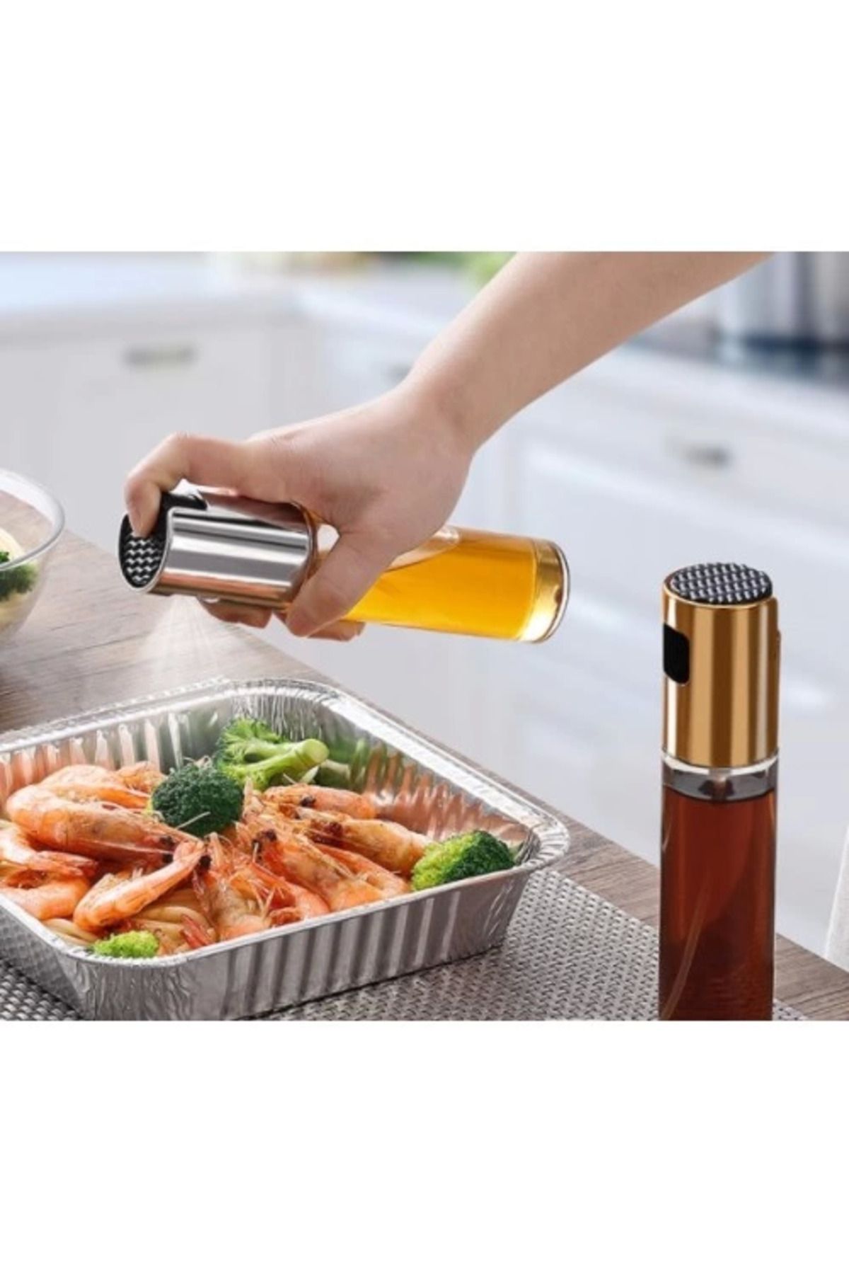 MELFSHOP 100 ml Çok Amaçlı Spreyli Cam Şişe