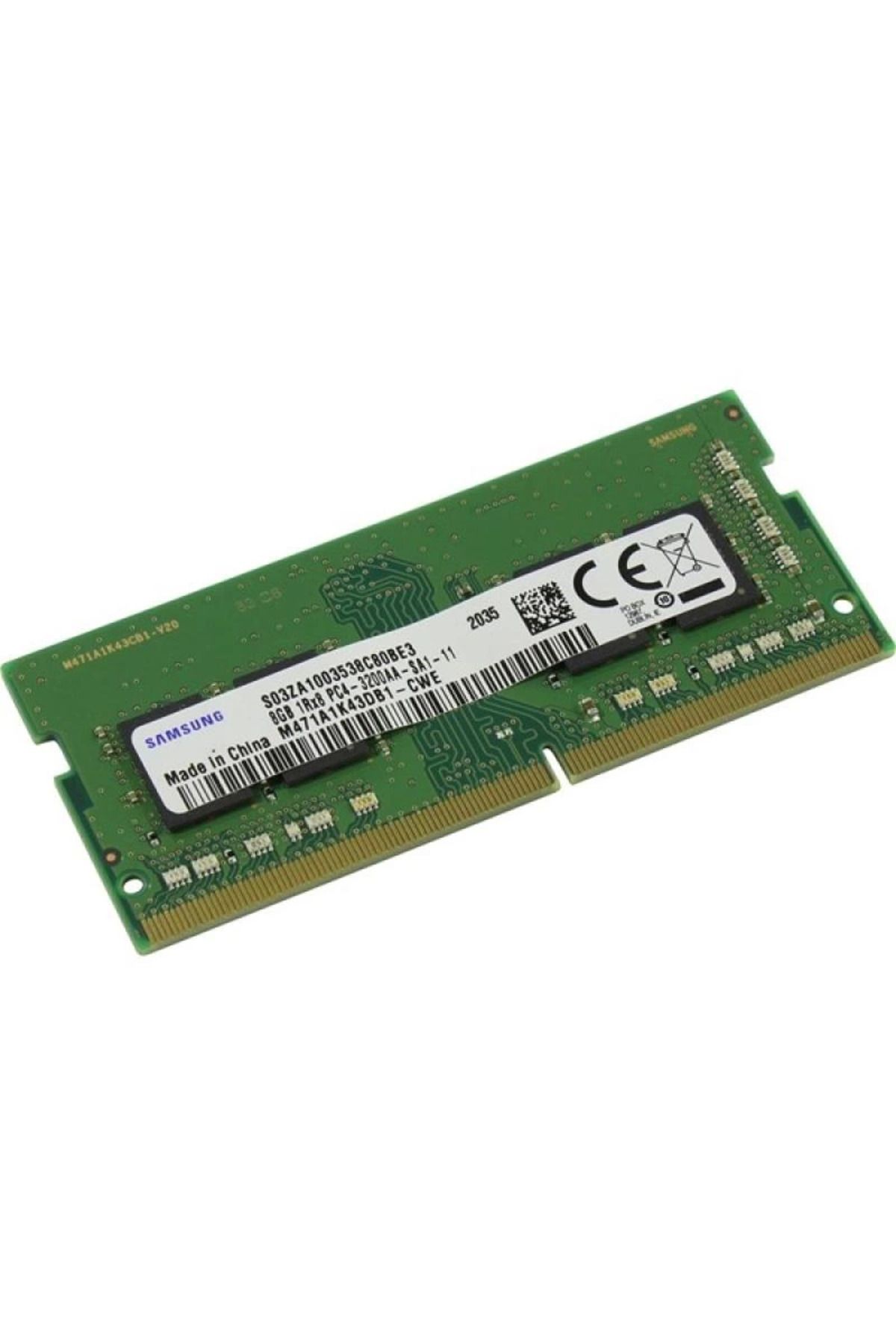 MELFSHOP SAMSUNG 8GB DDR4 3200MHZ CL22 NOTEBOOK RAM M471A1K43DB1-CWE