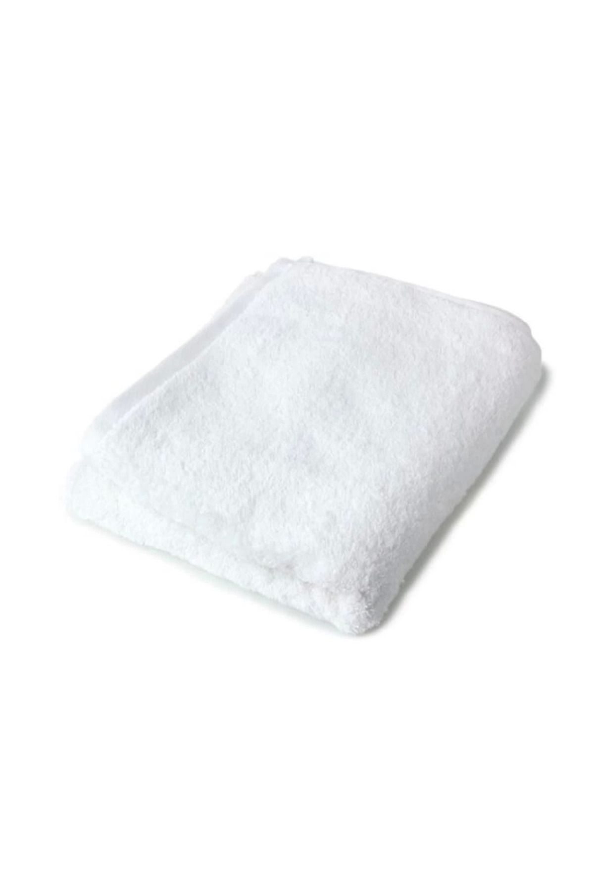ÖYKÜ VE YİĞİT Nevresim Dünyası 600gr Otel Tipi 90x150 Banyo Havlusu Beyaz