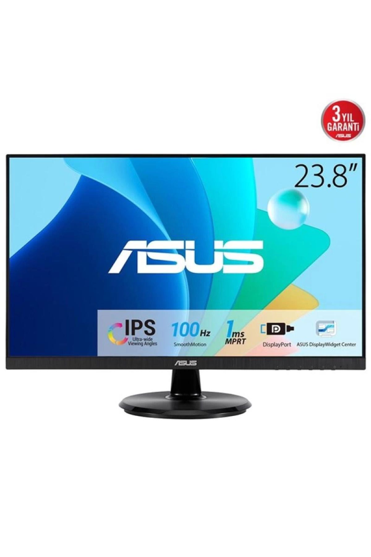 PolarBear Lab 23.8 Ips Va24Dqfr 1Ms 100Hz Hdmi-Dp Multimedya Monitör 1920X1080