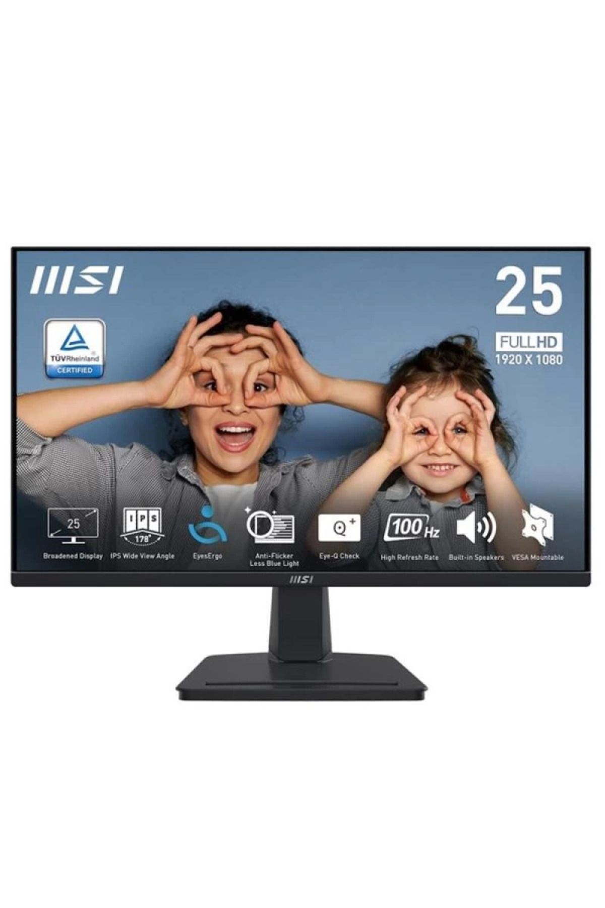 MELFSHOP MSI 24.5 IPS MP251 1MS 100HZ HDMI GAMING MONİTÖR 1920X1080