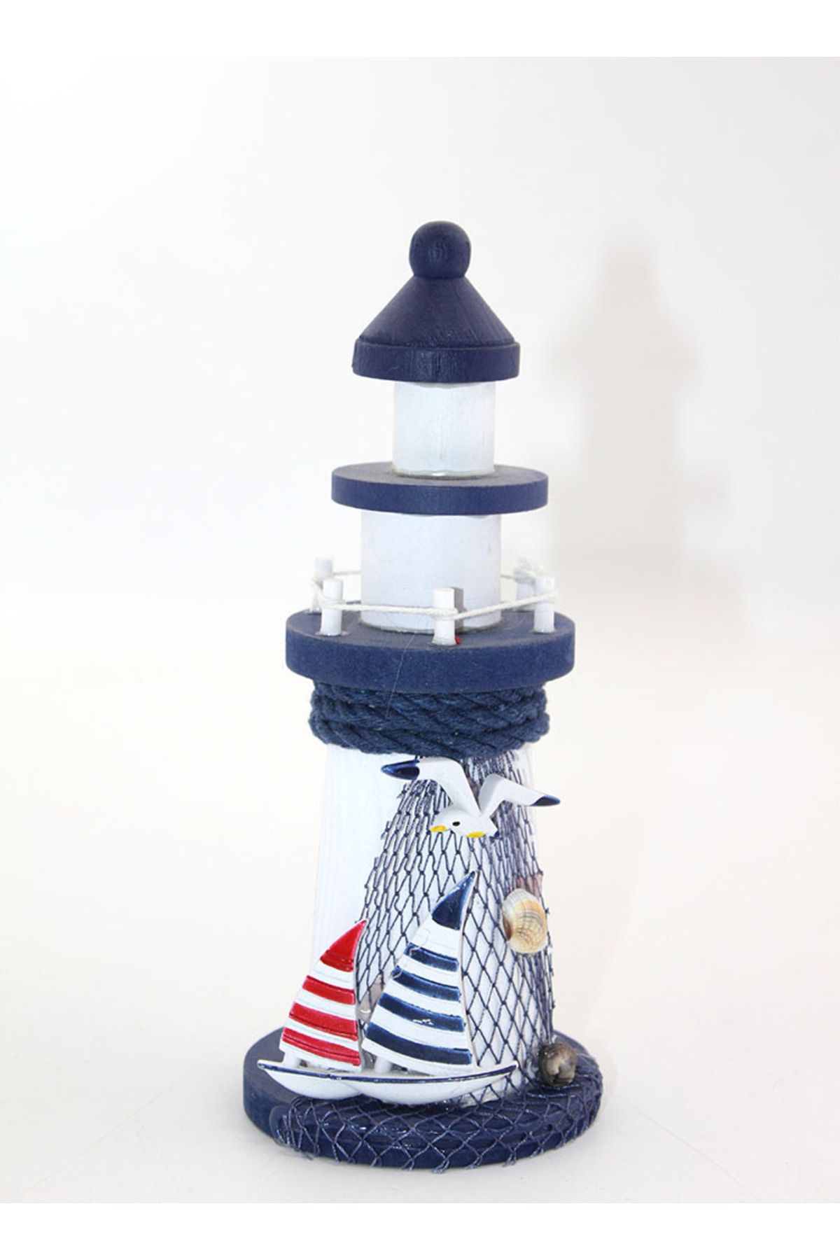 kuzenler store Ahşap Marin Deniz Feneri Model 5