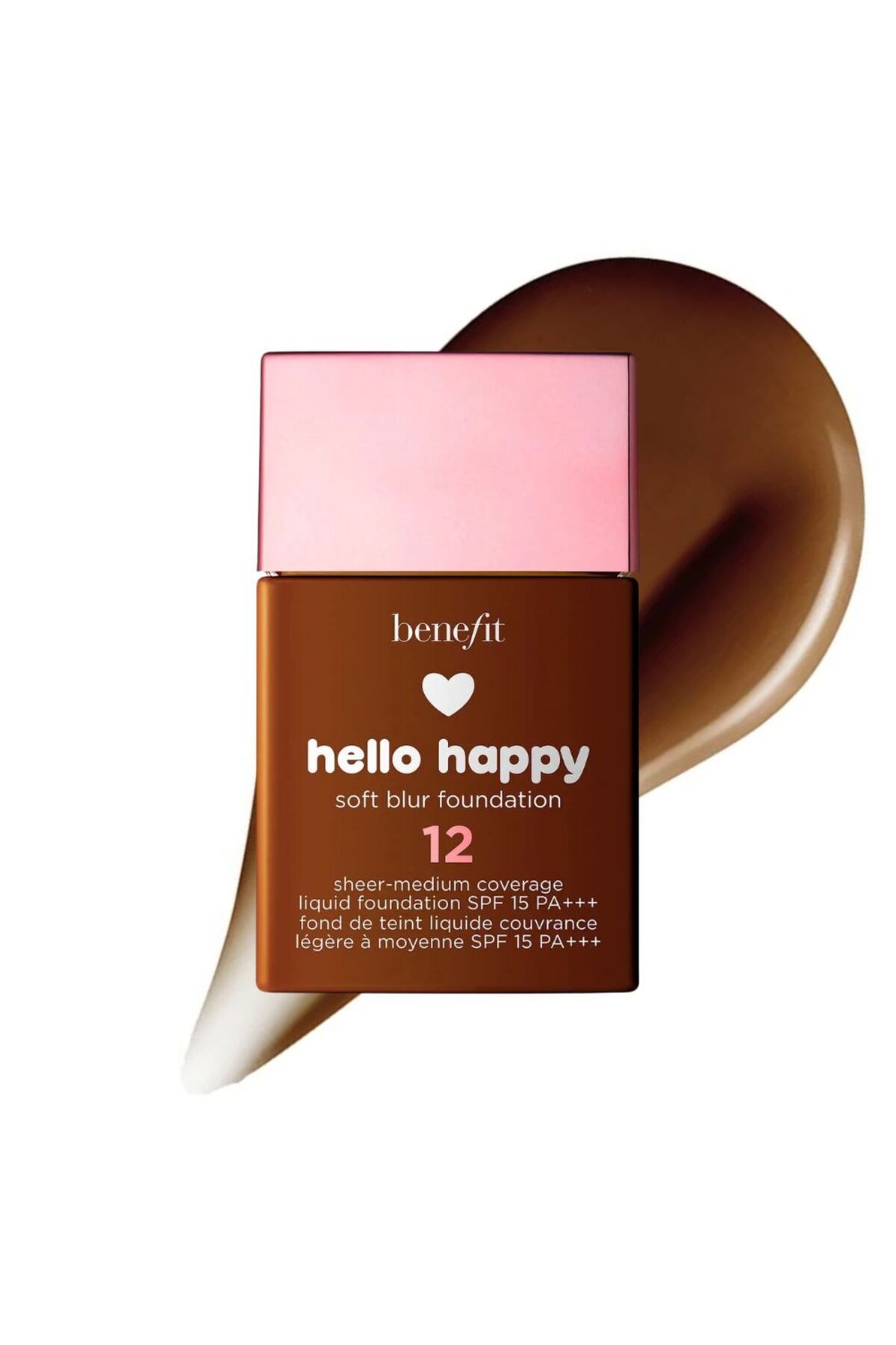benefit cosmetics-Benefit Hello Happy Soft Blur Foundation 30ML | Lightweight, Buildable Coverage with SPF 15 1
