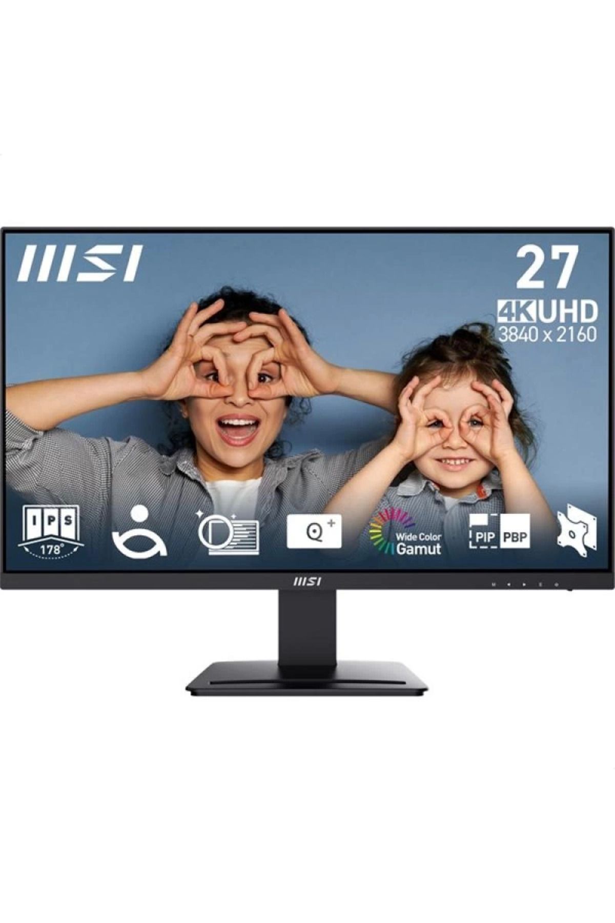 MELFSHOP MSI 27 FLAT IPS PRO MP273U 4MS 60HZ HDMI-DP KURUMSAL MONİTÖR 3840X2160