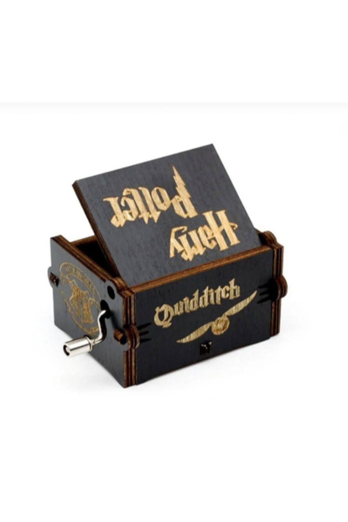 kuzenler store Harry Potter Ahşap Çevirmeli Müzik Kutusu