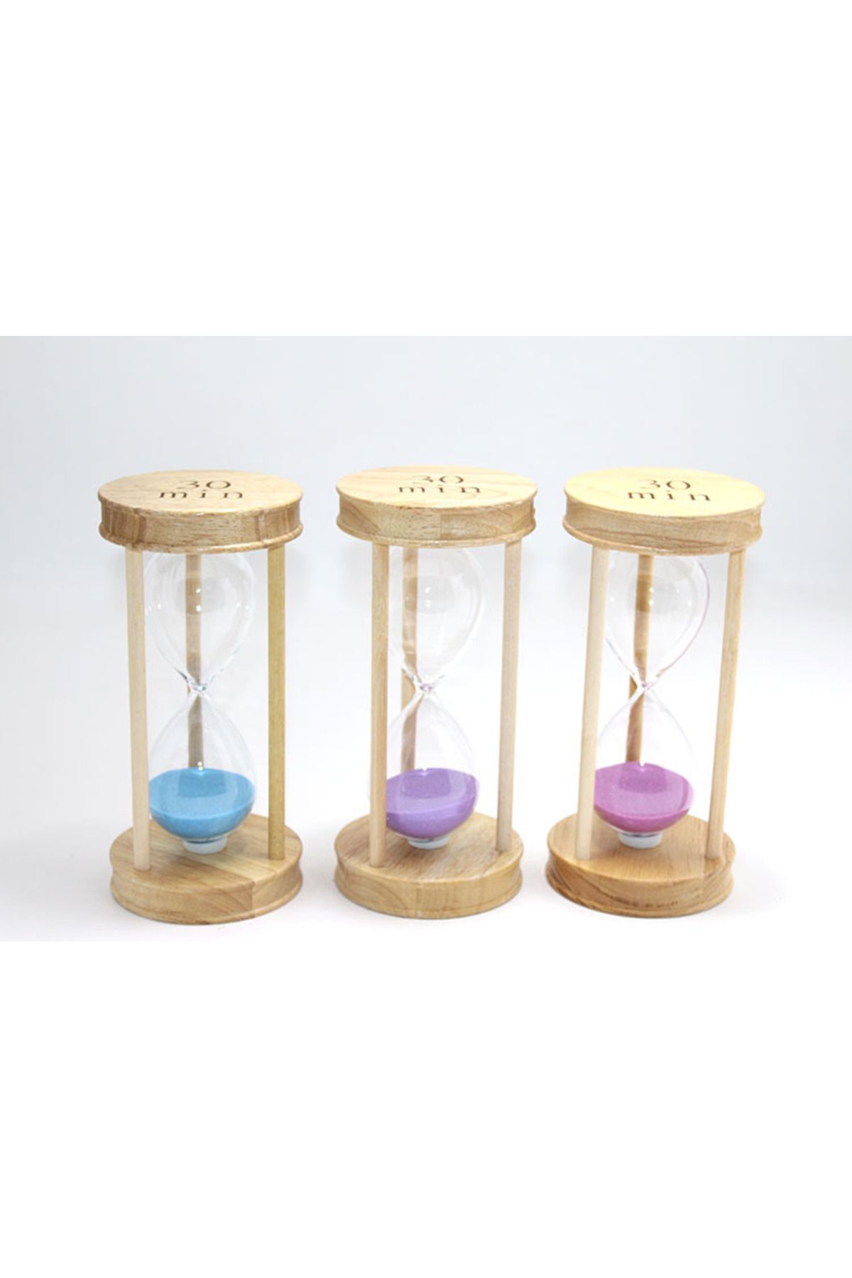 kuzenler store Ahşap Kum Saati 30 DK Model 2