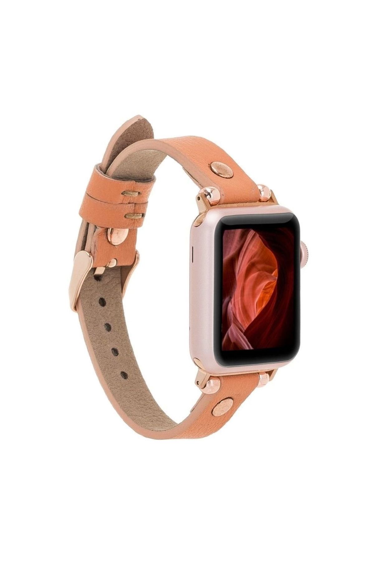 Angoravi Watch Uyumlu Deri Kordon 42-44-45mm Ferro RT NU3