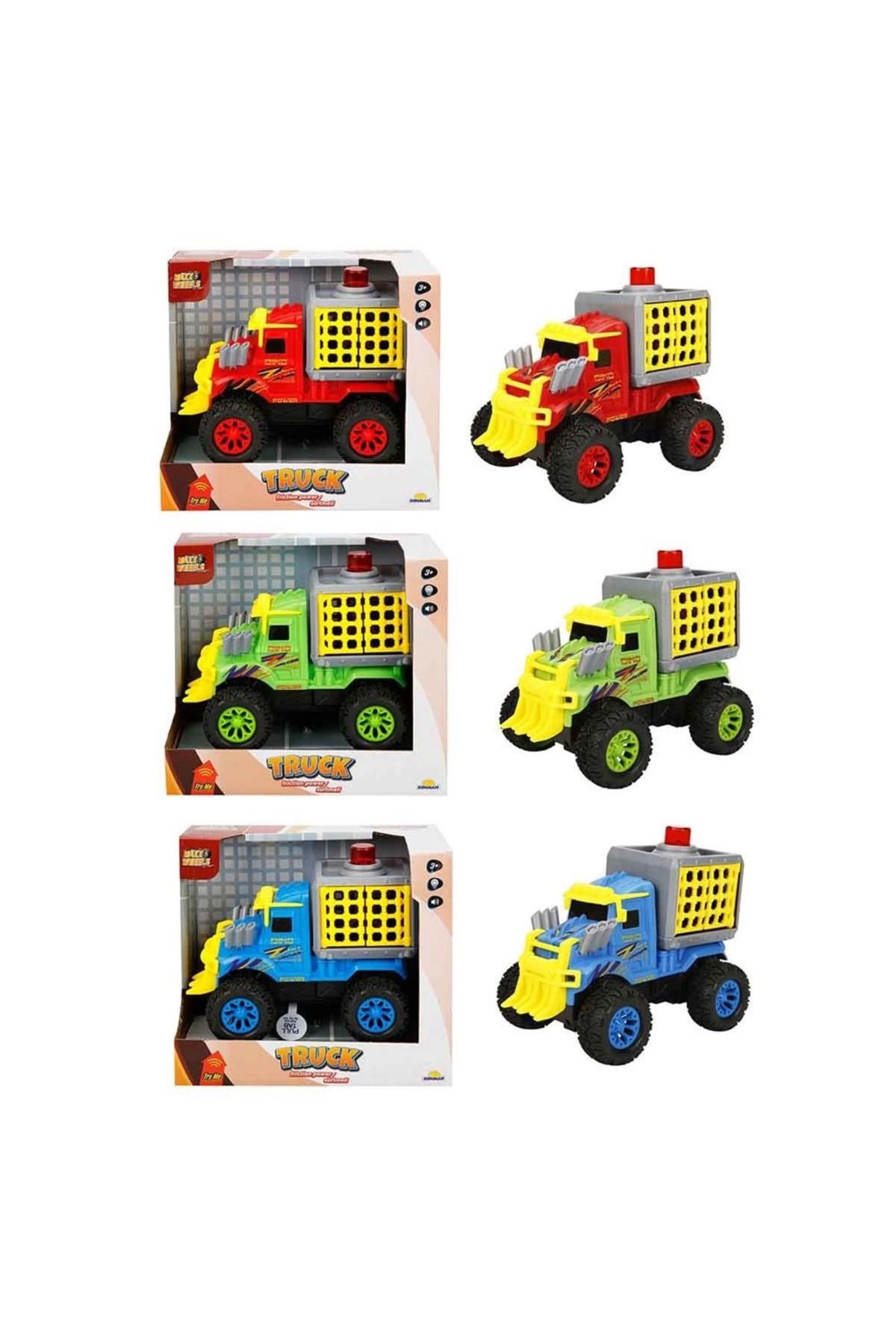 FTT SHOPPING MARKET Maxx Wheels Sesli Ve Işıklı Canavar Dinozor Taşıma Kamyonu