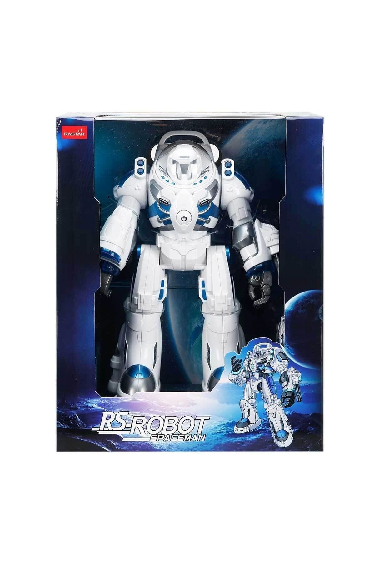 ÖYKÜ VE YİĞİT 76900 Robot Spaceman Uzaktan Kumandalı Sesli ve Işıklı