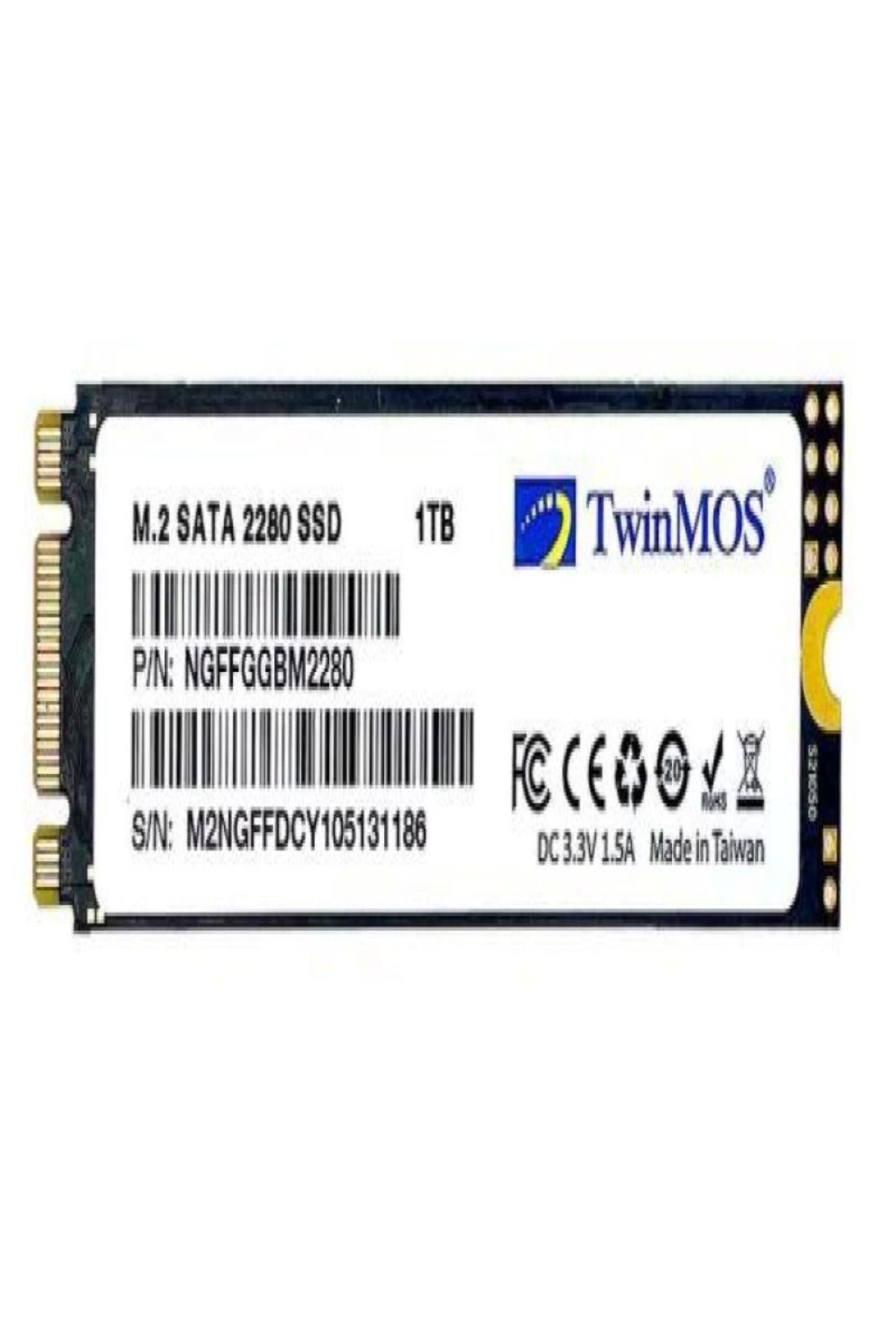 MELFSHOP 1 TB TWINMOS M.2 2280 SATA3 580/550 NGFFGGBM2280