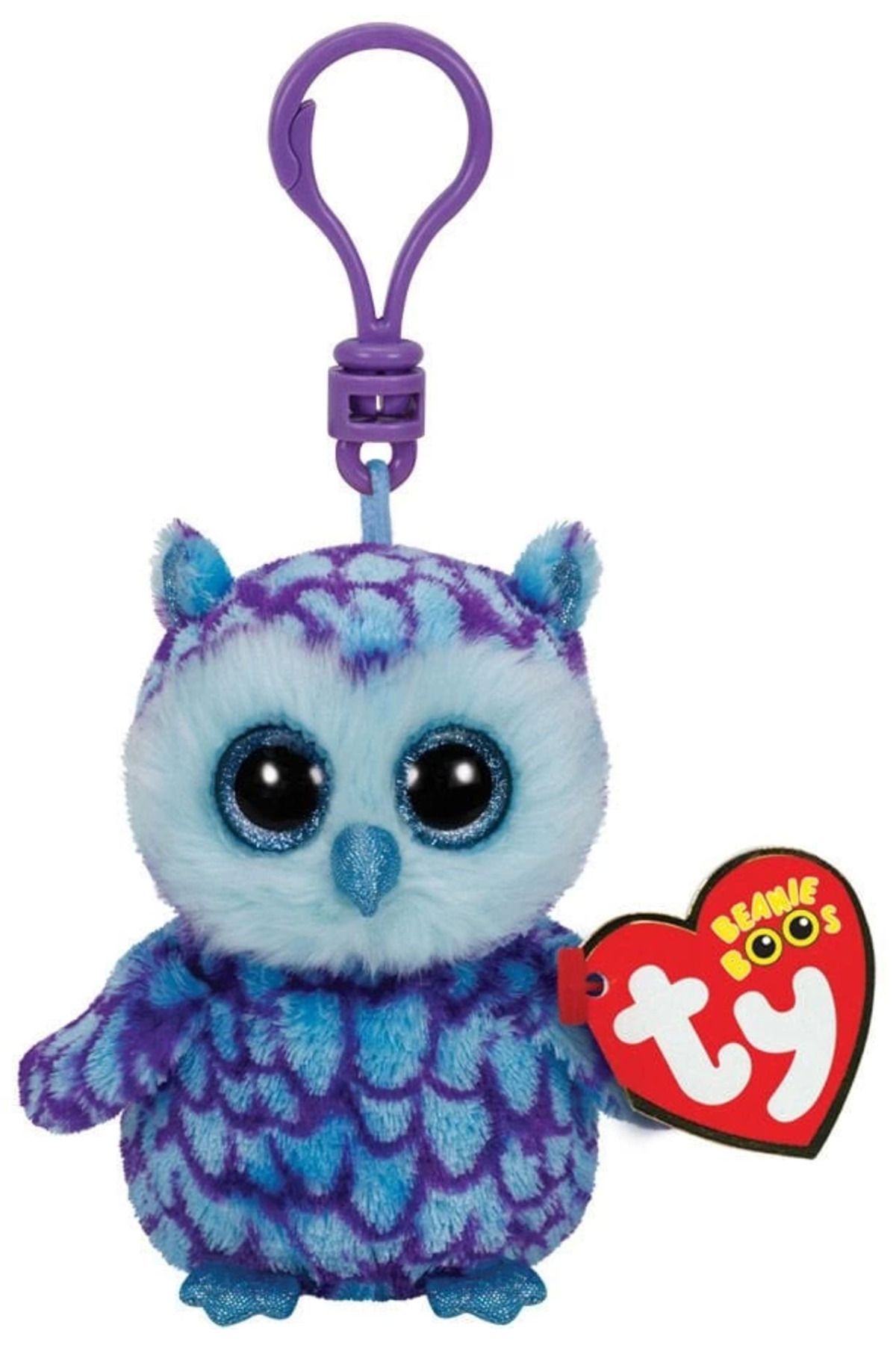 MELFSHOP TY Beanie Boo´s Oscar Baykuş Anahtarlık