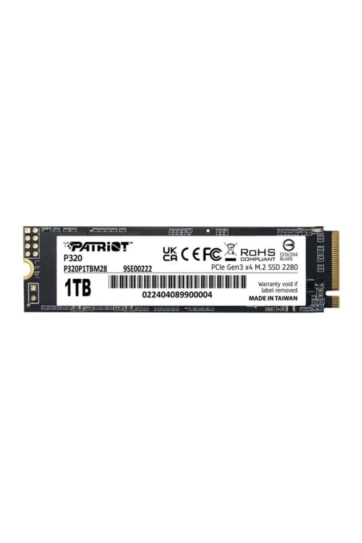 MELFSHOP PATRIOT 1TB P320 P320P1TBM28 3000- 2200MB/s M2 GEN3 Disk