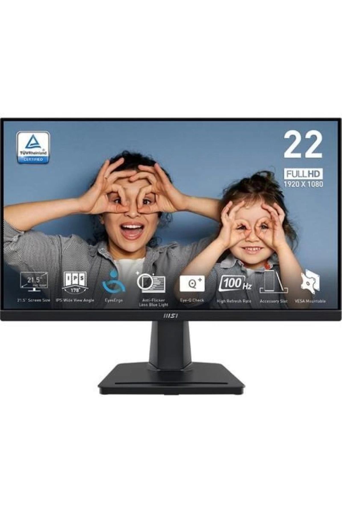 MELFSHOP MSI 21.5 IPS PRO MP225 1MS 100HZ HDMI EV OFİS MONİTÖRÜ