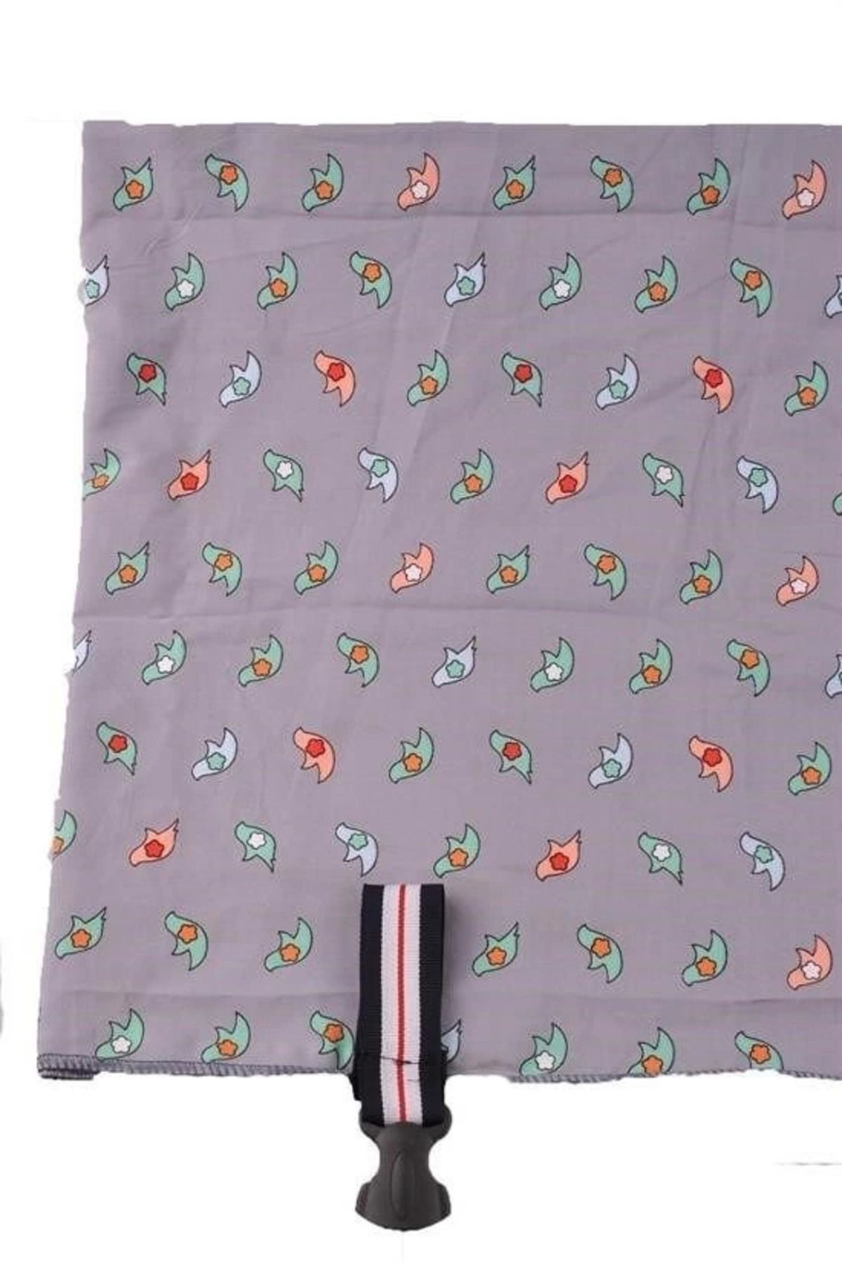 yusuftex Kullanışlı Bebek Emzirme Önlüğü Kuş Desenli