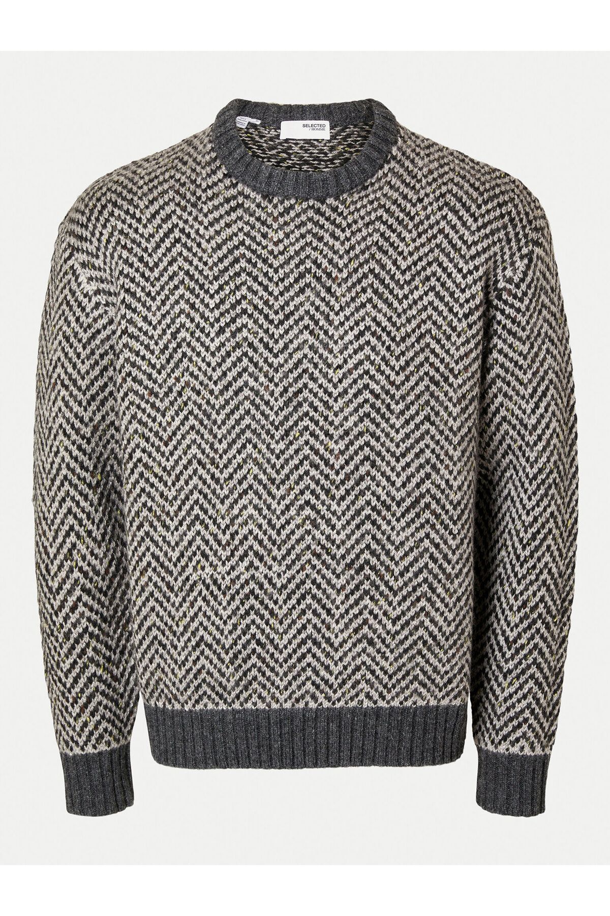 Selected Homme-Men's Sweater 16094589 Gray 1