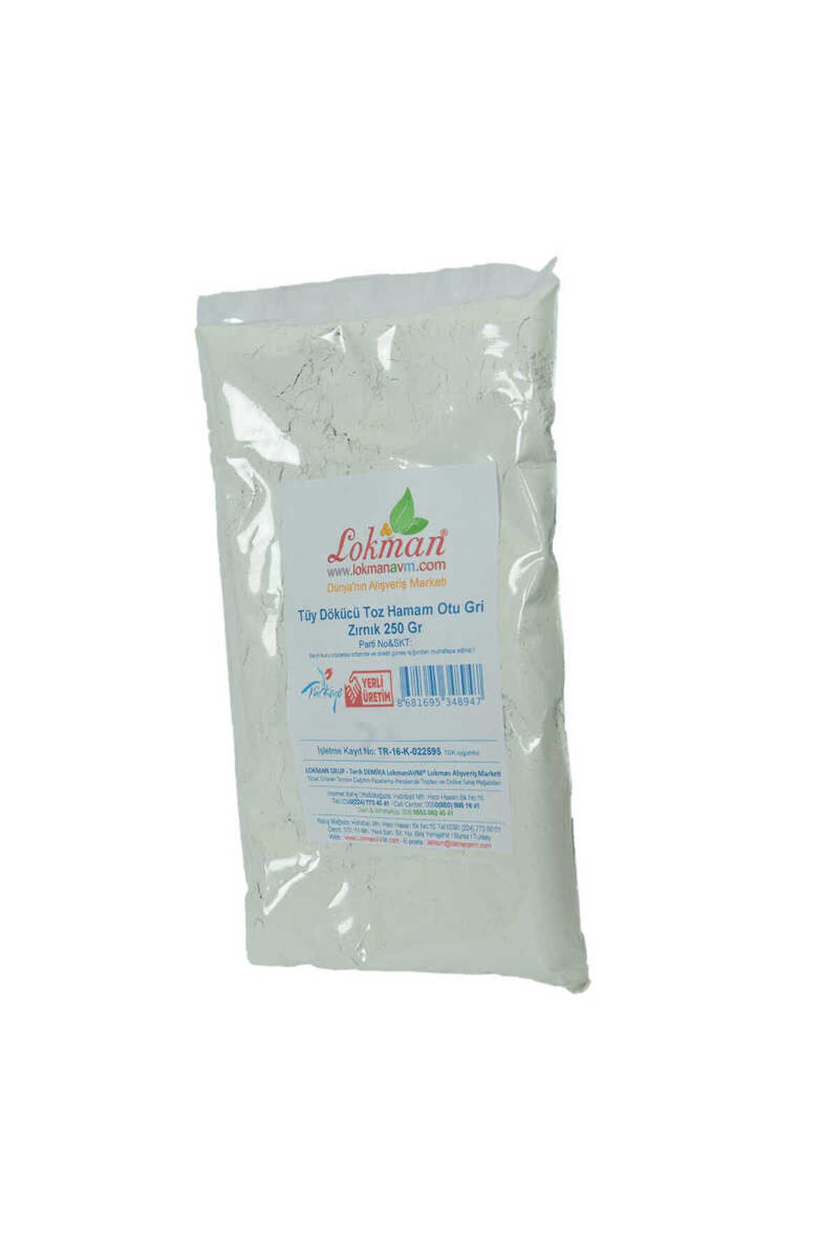 swilex Tüy Dökücü Toz Hamam Otu Gri Zırnık Bay 250 Gr Paket