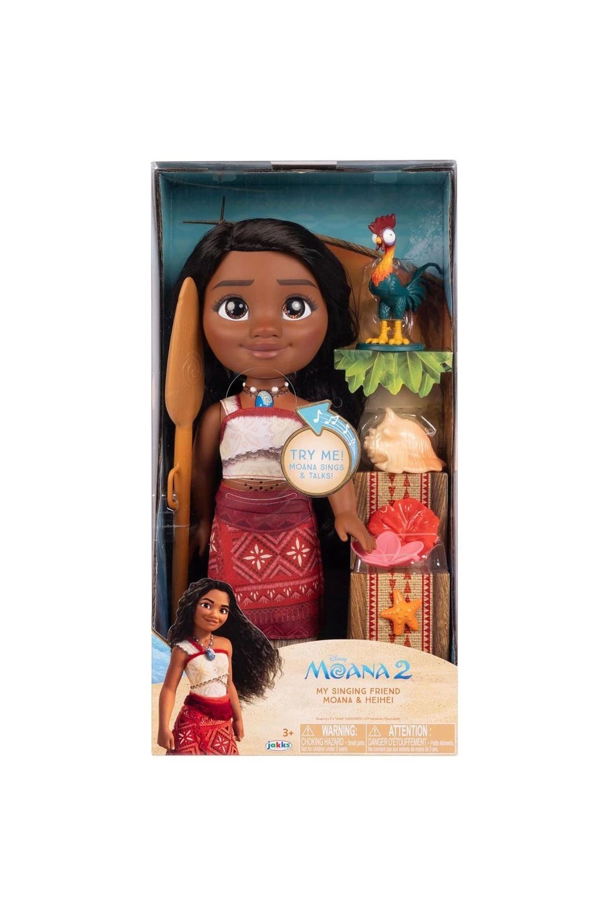 gizmurstore JKP 237581 Disney Moana - Moana Şarkı Söyleyen Bebek 38 cm