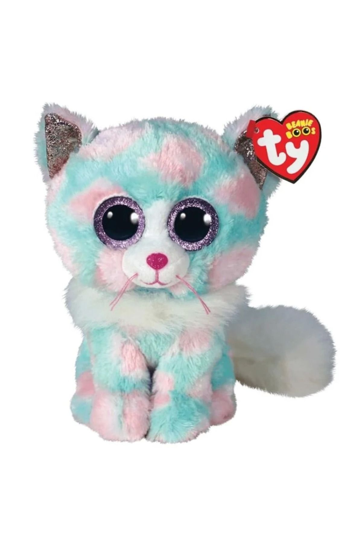 KAKTÜS JACK Ty Beanie Boos Peluş Kedi Opal 23 cm