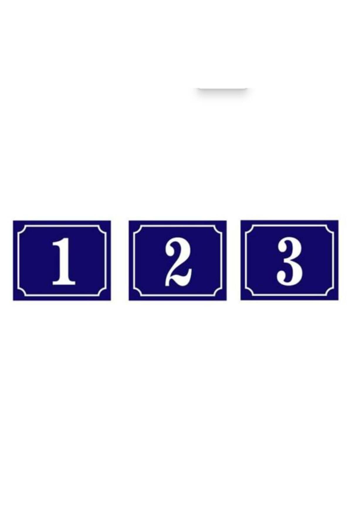 crt-Set 10 autocolante, numere de la 0 la 9, CRT, PVC, 11 cm x 9 cm 3