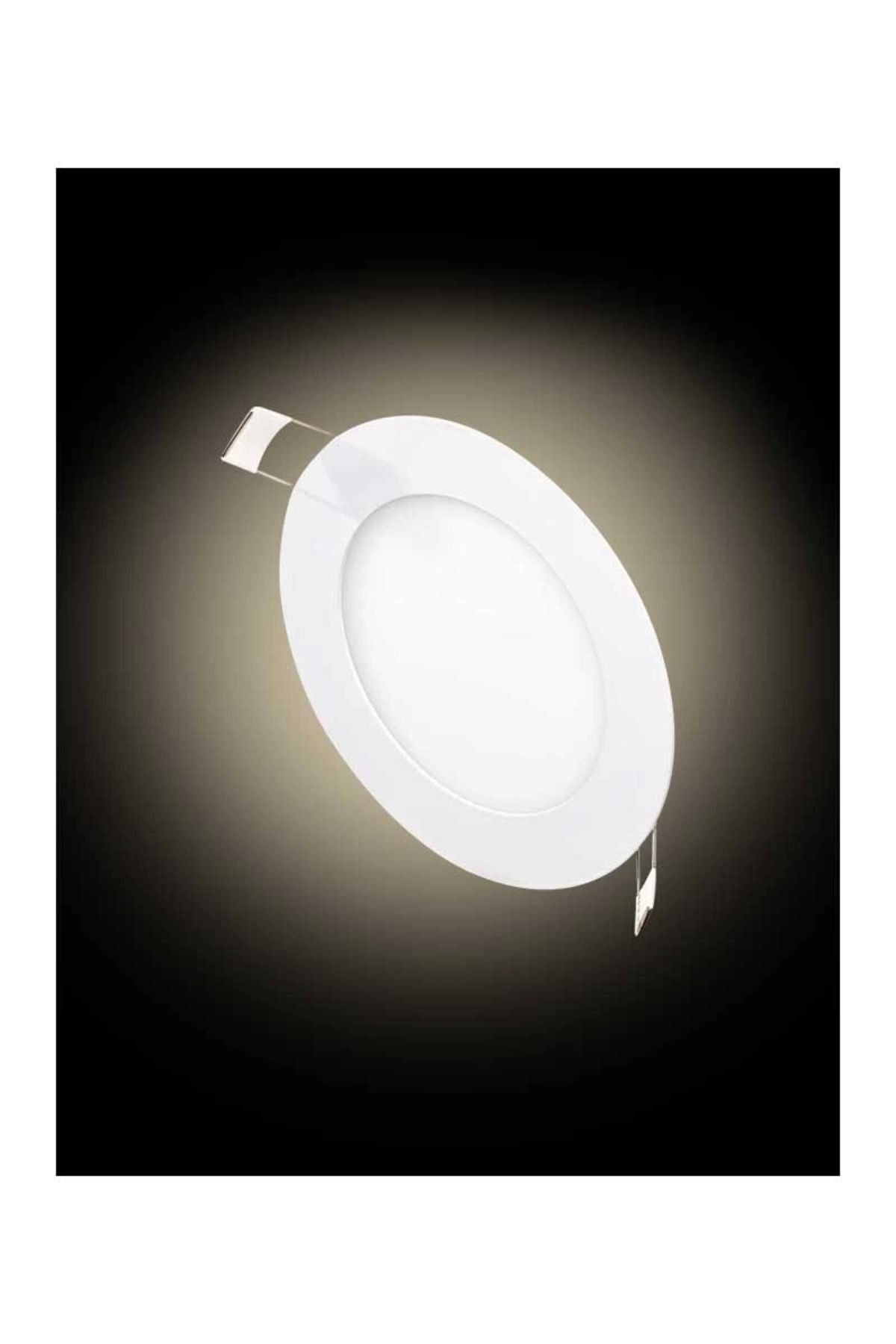 Global K2 KDL404 3W 4000K Ilık Beyaz Smd Yuvarlak Slim Led Panel
