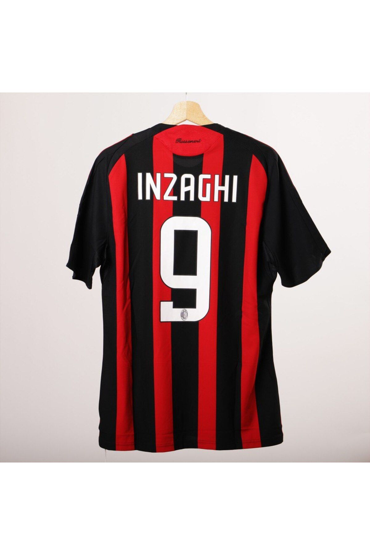 kombinezyum AC MILAN 2007 2008 #9 İNZAGHİ HOME SHIRT SUPER CUP FINAL FORMASI