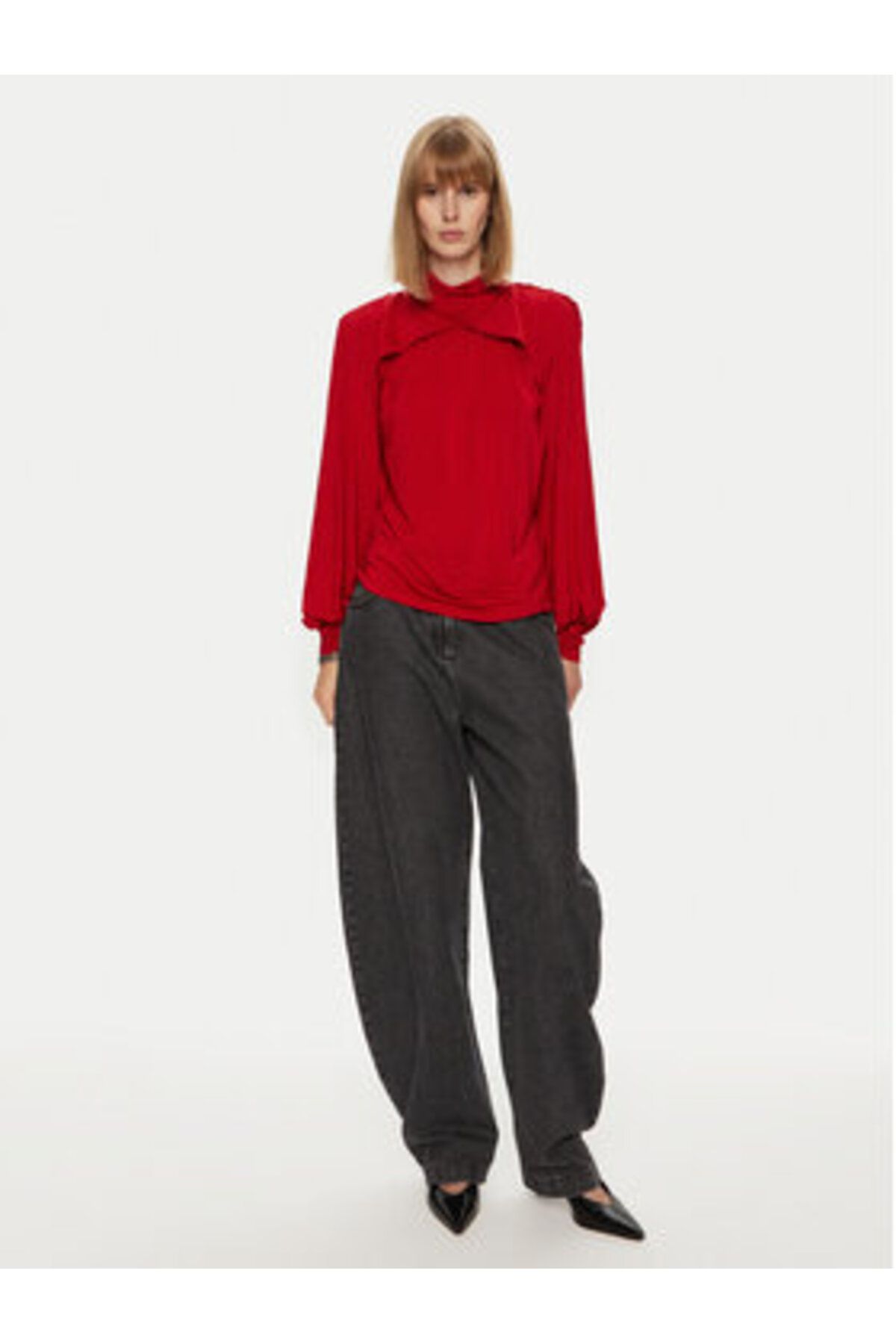 Gestuz-Women's Blouse 10909455 Red 2