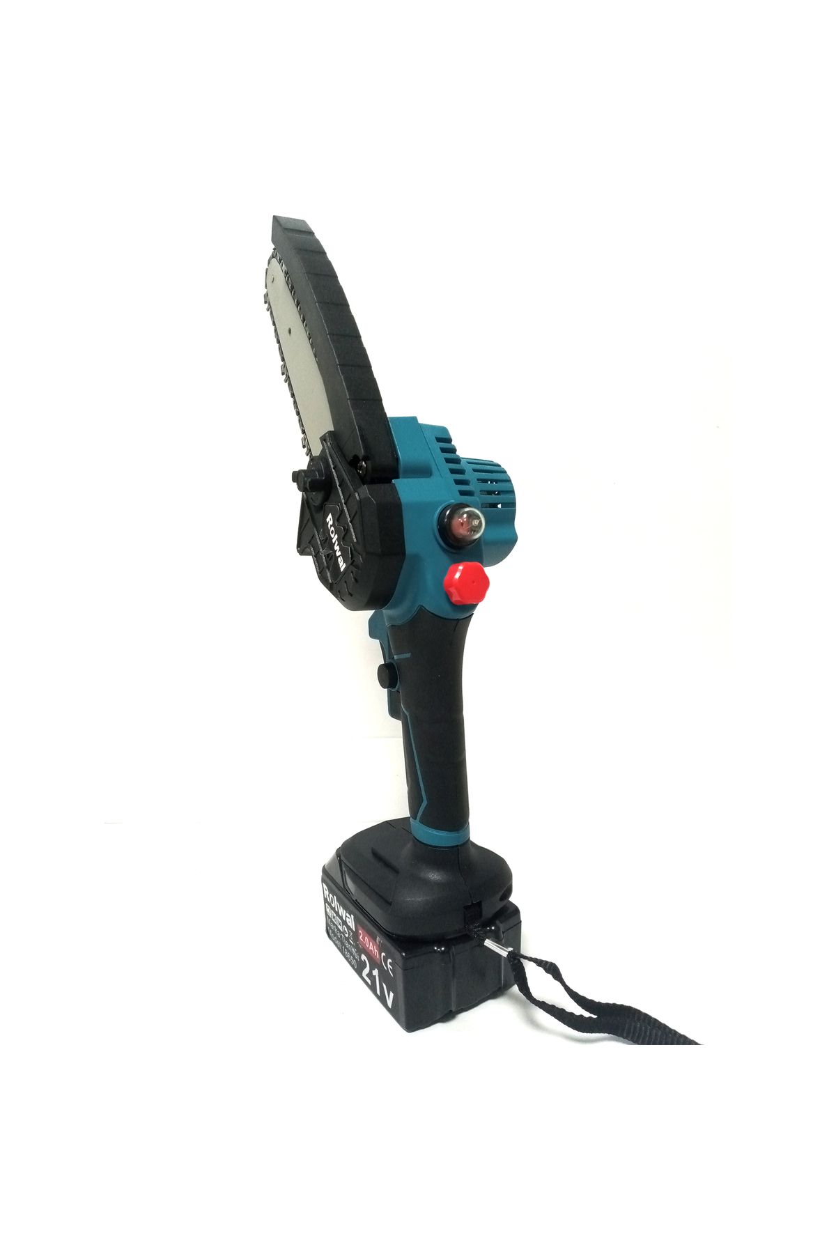 Rolwal Profesyonel 21V 2.0ah Şarjlı Dal Budama Testeresi 20 cm