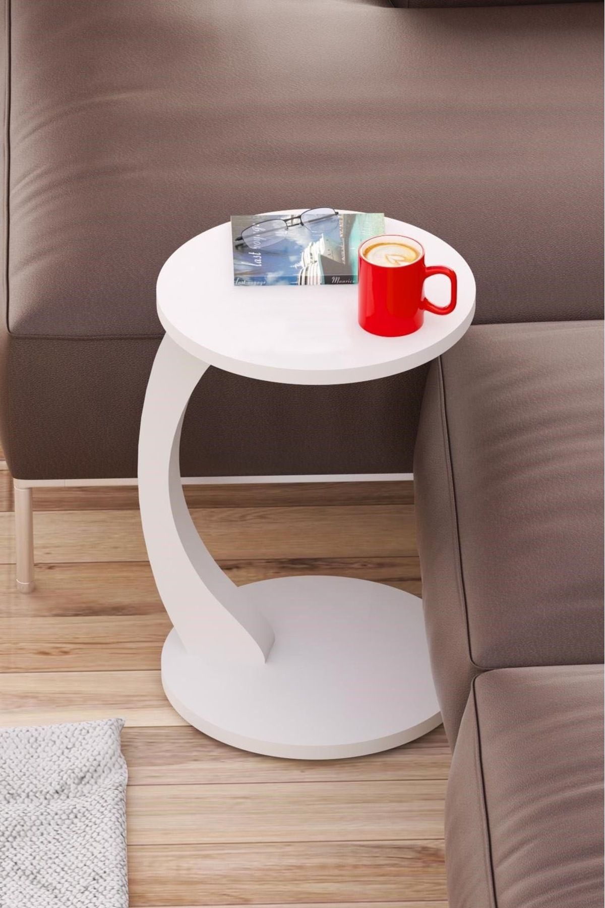 güçlüce home Tekerlekli yan sehpa