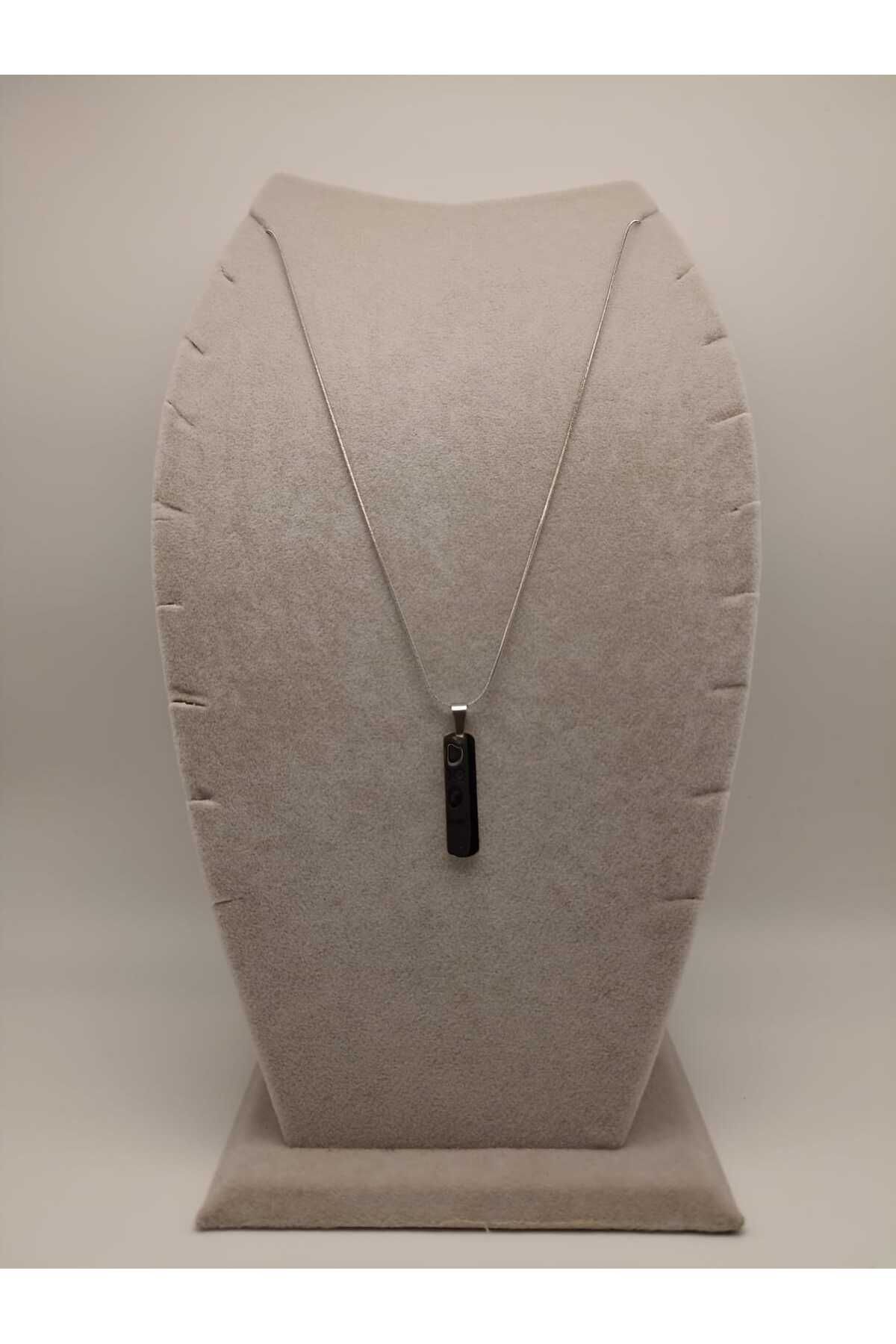 TLSMACCESORIES ERKEK ÇELİK KOLYE SILVER