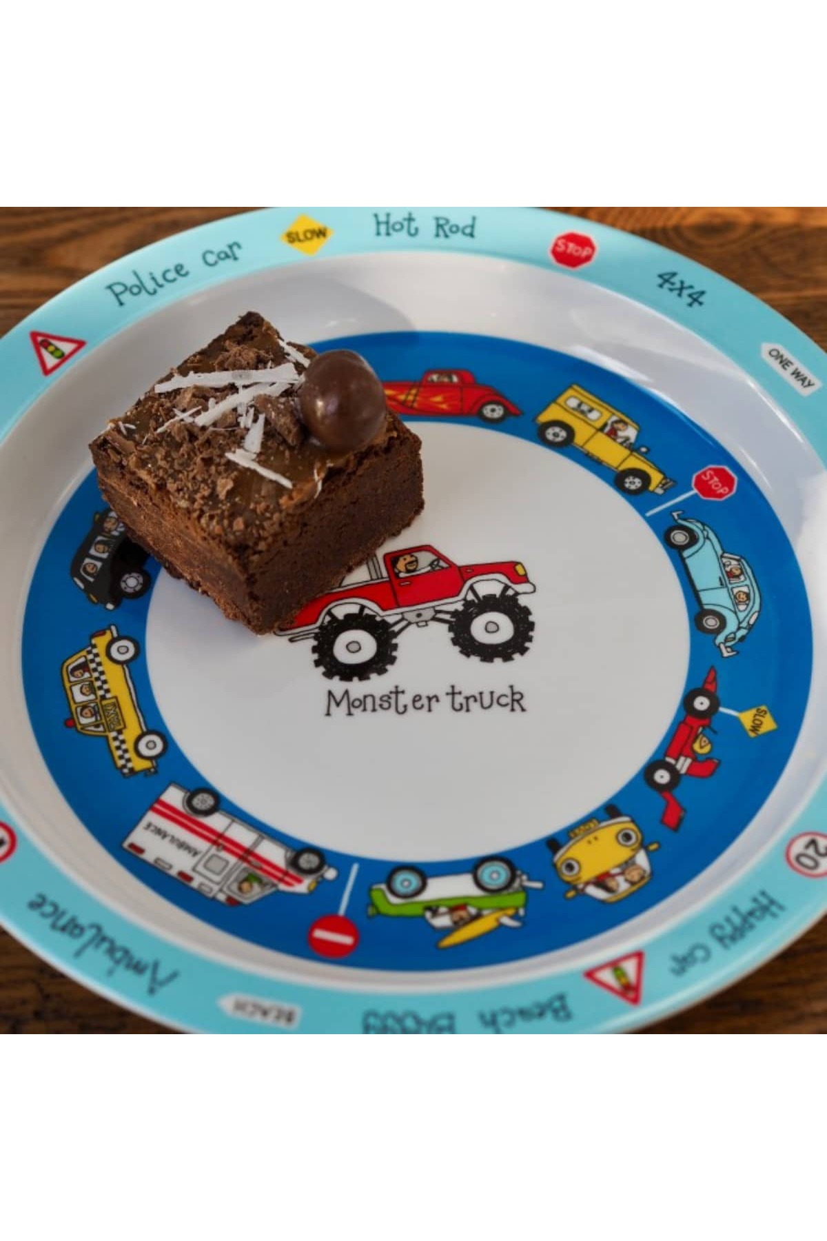 Tyrrell Katz Melamin Mama Tabağı - Mama Kasesi // Cars / Arabalar fotoğrafı 3 (önizleme)