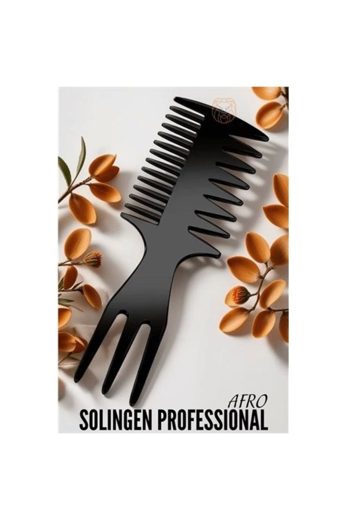 No8 Home Saç Şekillendirici Afro Perma Tarağı Solingen Professional