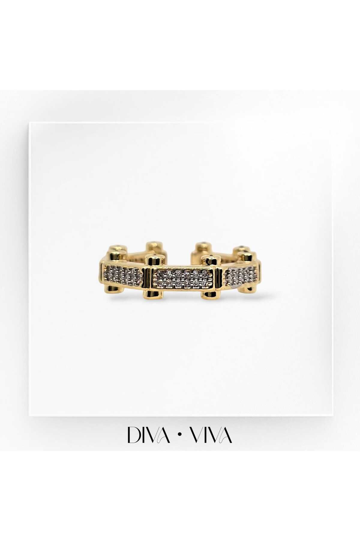 Dİva Viva Diva Viva - Kadın Armor Yüzük