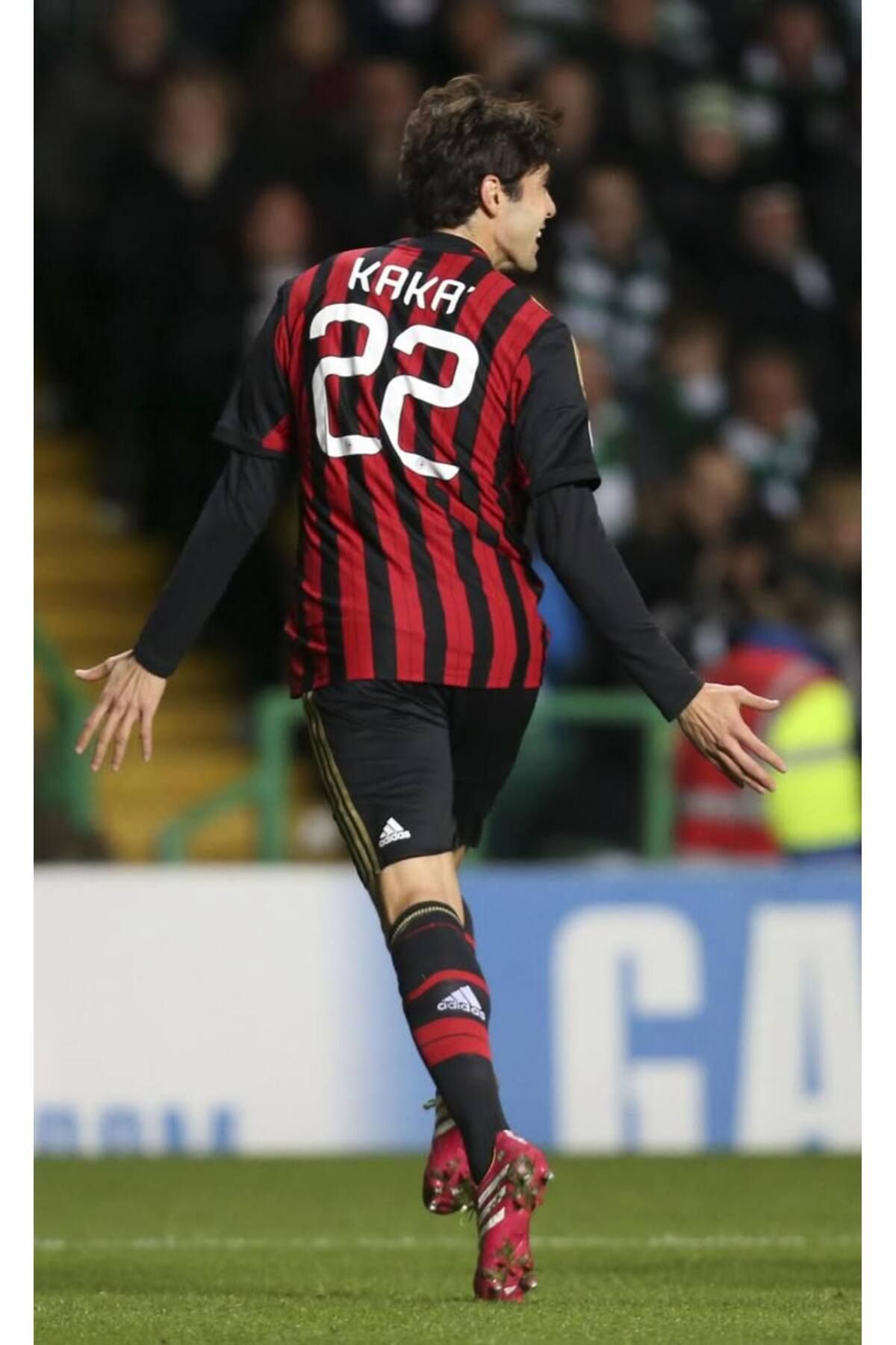 kombinezyum AC MILAN 2007 2008 #22 KAKA LEİTE HOME SHIRT SUPER CUP FINAL FORMASI