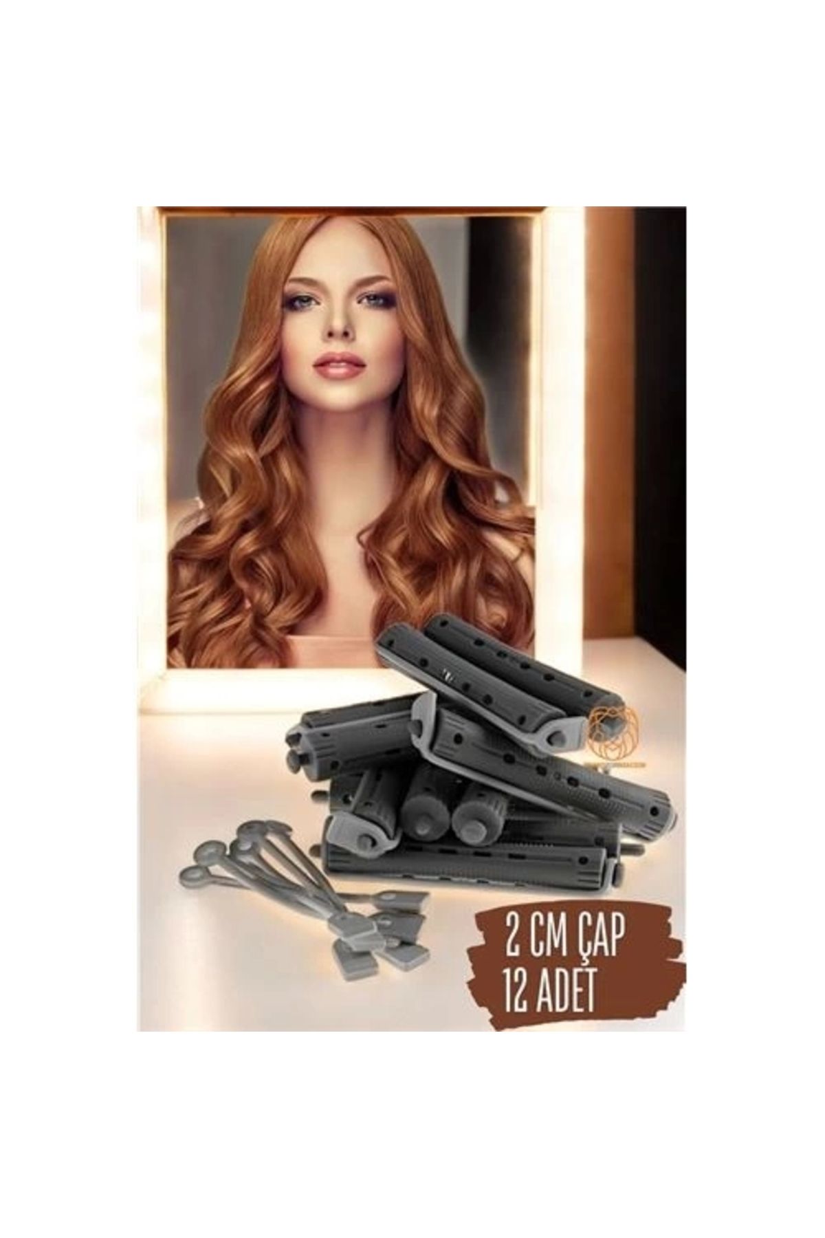 No8 Home Bigudi Çubukları 2 CM 12 ADET