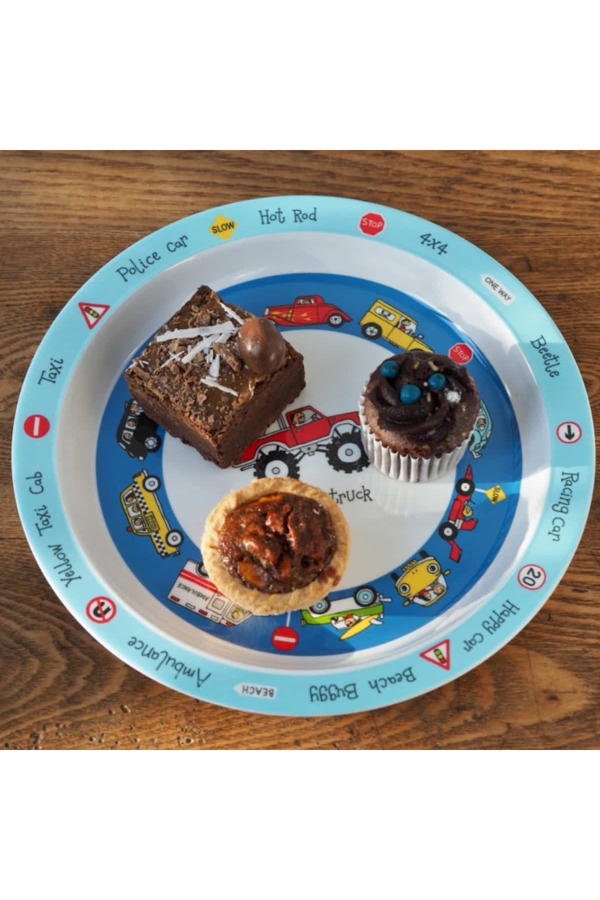 Tyrrell Katz Melamin Mama Tabağı - Mama Kasesi // Cars / Arabalar fotoğrafı 2 (önizleme)