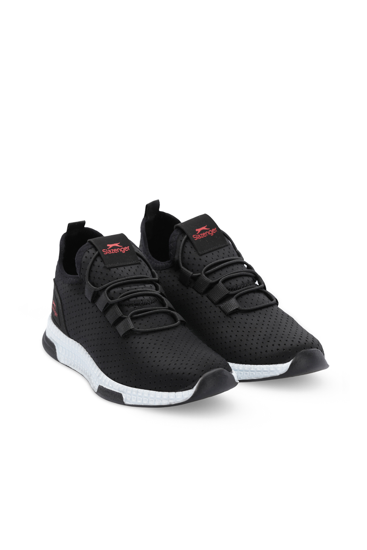 Slazenger ABENA NOK Unisex Çocuk Günlük Siyah / Kırmızı fotoğrafı 2 (önizleme)