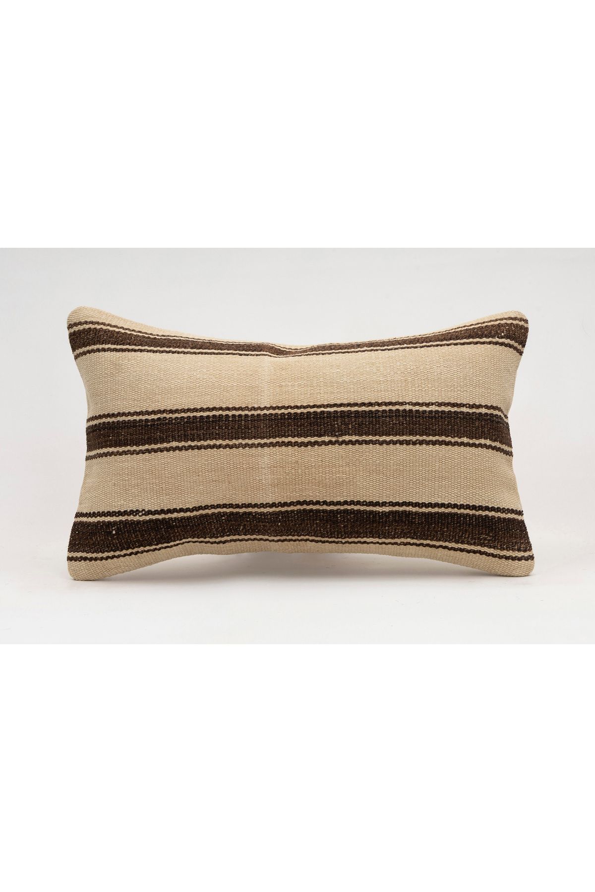 Kilim Whole Sale El Yapımı Kilim'den Yapılmış Vintage Kırlent Kılıfı, Yün, 30x50 Cm