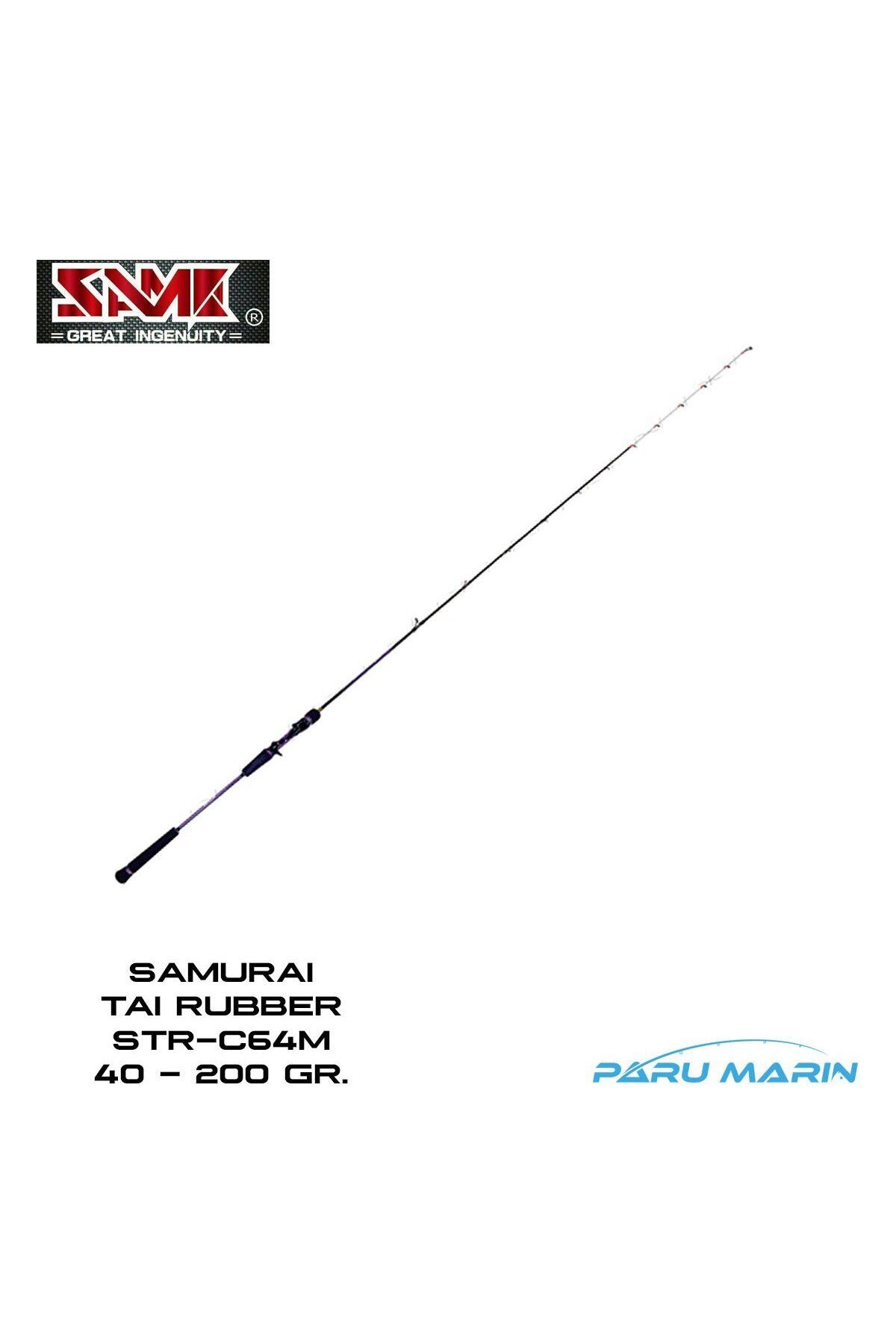 SAME FISHING SAME Samurai Spiral Tai Rubber STR-C64M 1.93m 40-200gr. Olta Kamışı