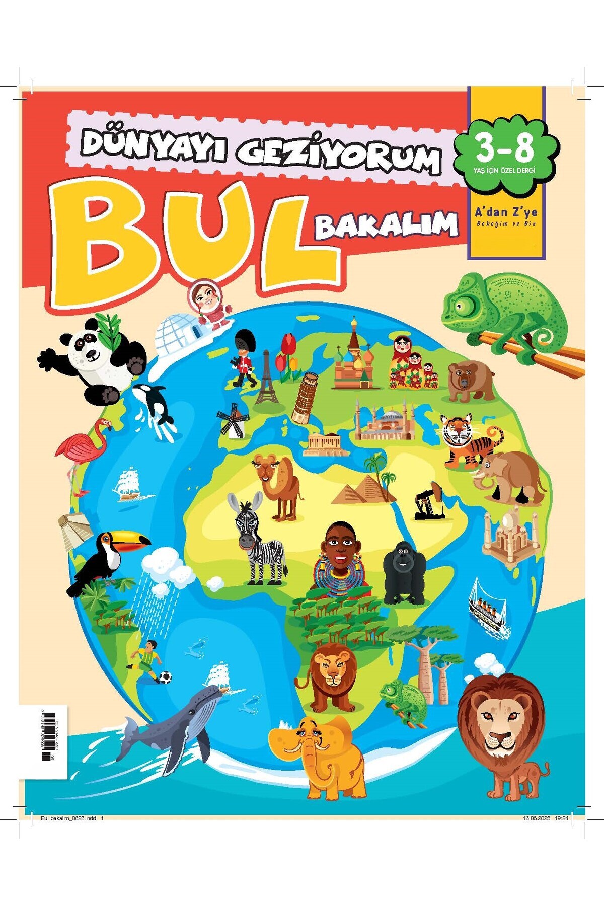 Turkuvaz Dergi DÜNYAYI GEZİYORUM BUL BAKALIM 25-1 - Fiyatı, Yorumları