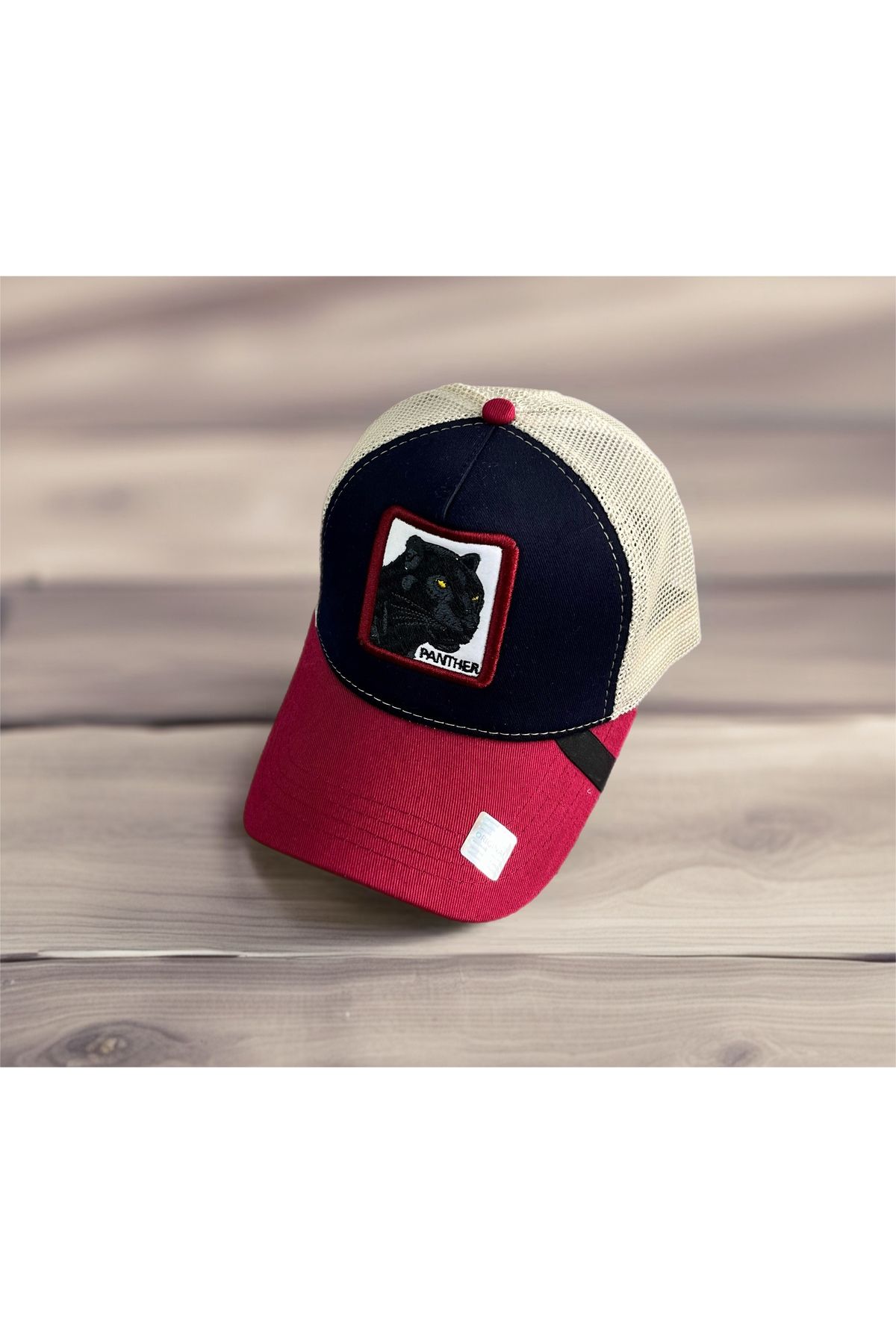 CapZone Spor Şapka Hayvan Figürlü Şapka Unisex Model Lacivert Bordo Renk