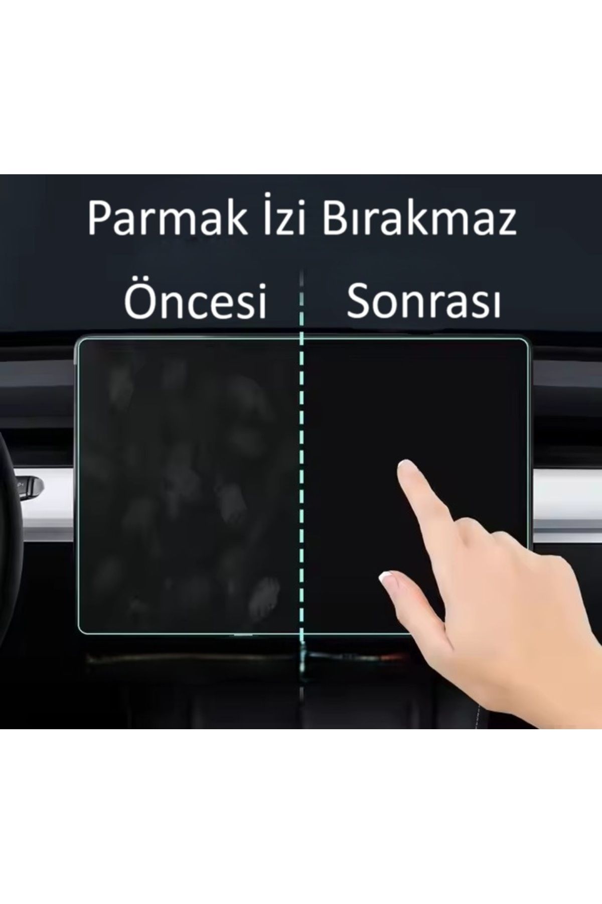 Fenrir Garage-Tesla Model Y Juniper Compatible Screen Multimedia Protector Front and Back Set 2