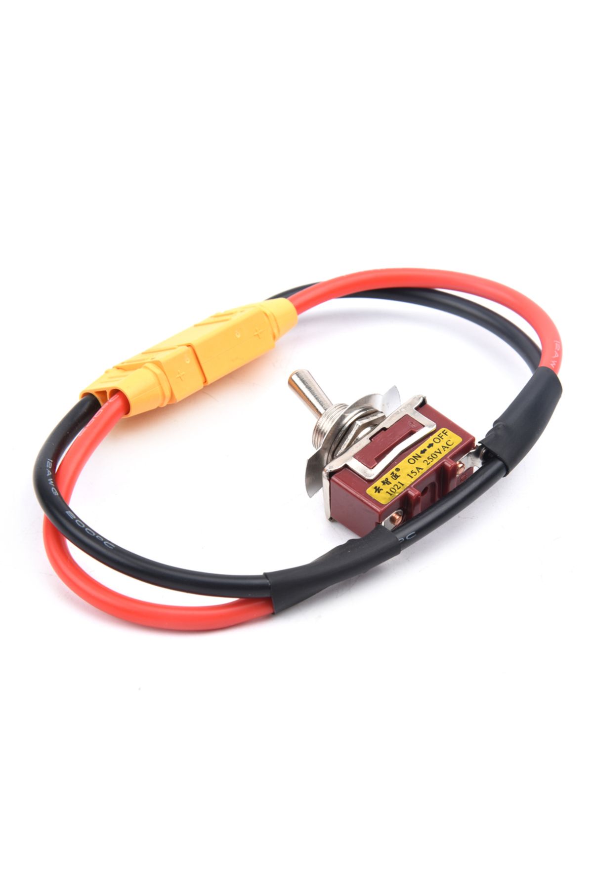 Choice-Amass XT90H AWG12 Large Current High Load Power Supply Switch with T Plug XT60 XT90 Connector for RC 1