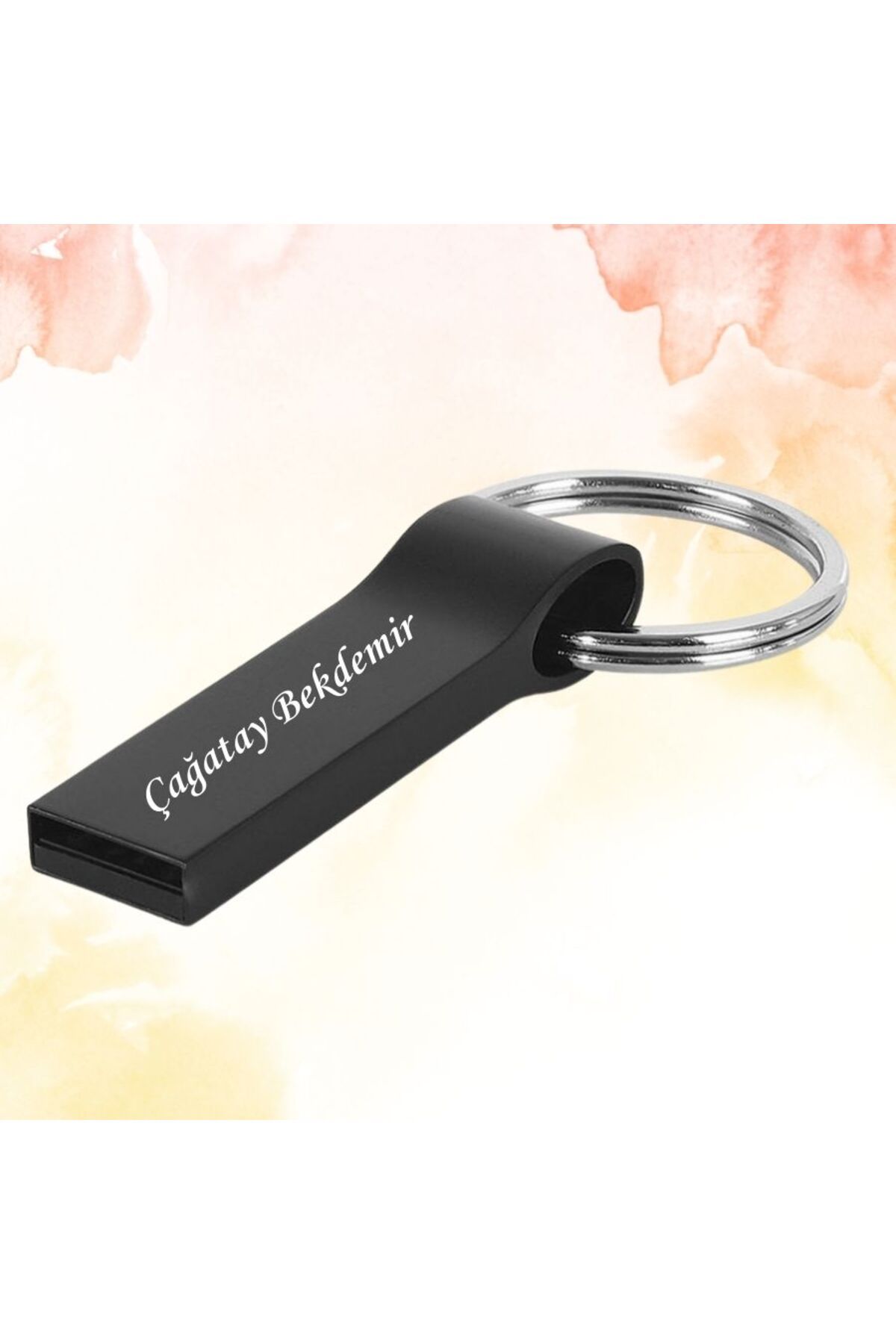 HediyesiBizden KİŞİYE ÖZEL İSİM BASKILI METAL KUTULU USB BELLEK