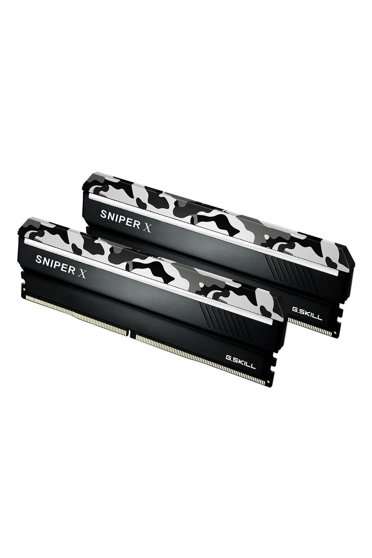 G Skill-SniperX Grey Camouflage 16GB (2x8) DDR4 3600 MHz CL19 Ram 2