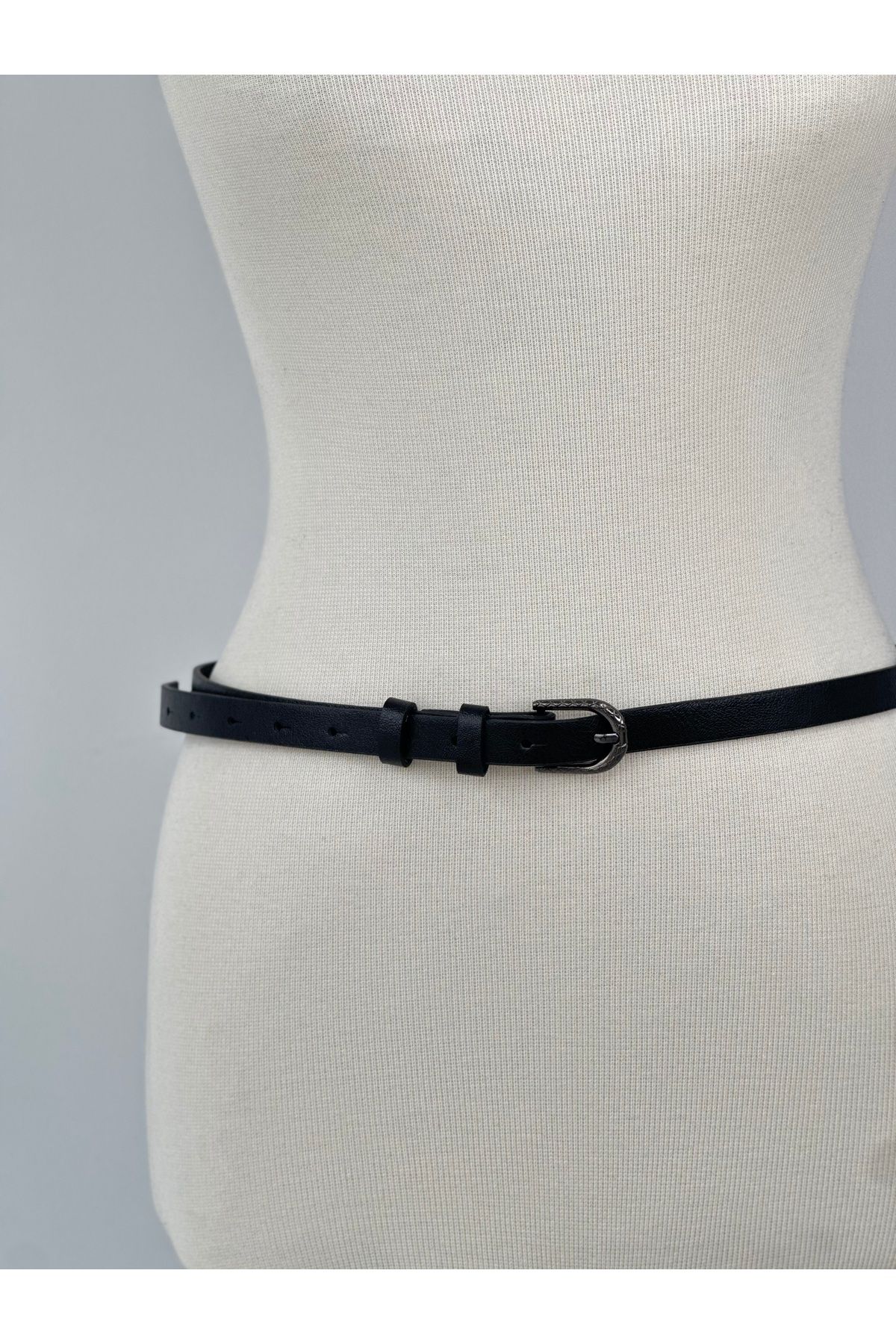 MUJGANERDOGANDESIGN Kadın ithal kemer metal tokalı pantalon kemeri ceket kemeri etek kemeri