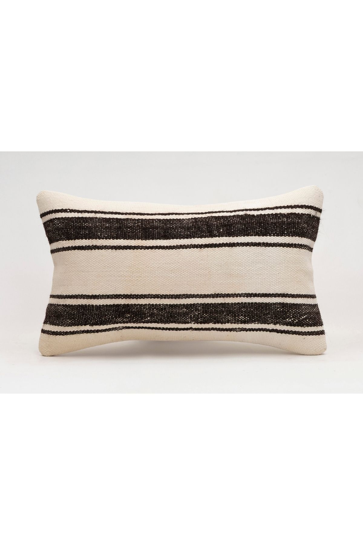 Kilim Whole Sale El Yapımı Kilim'den Yapılmış Vintage Kırlent Kılıfı, Yün, 30x50 Cm